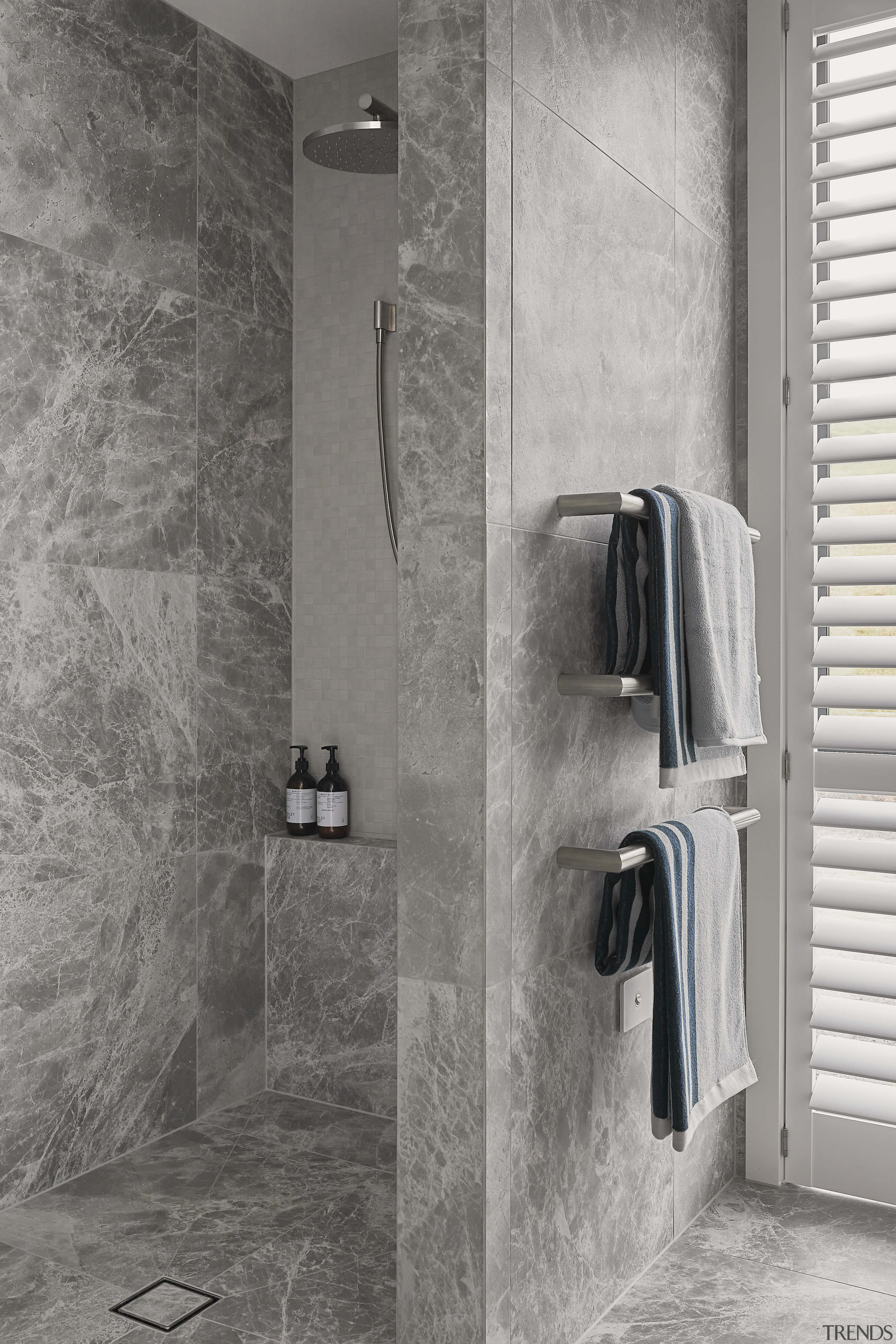 Chunky shower stall. - Flair and functionality - 