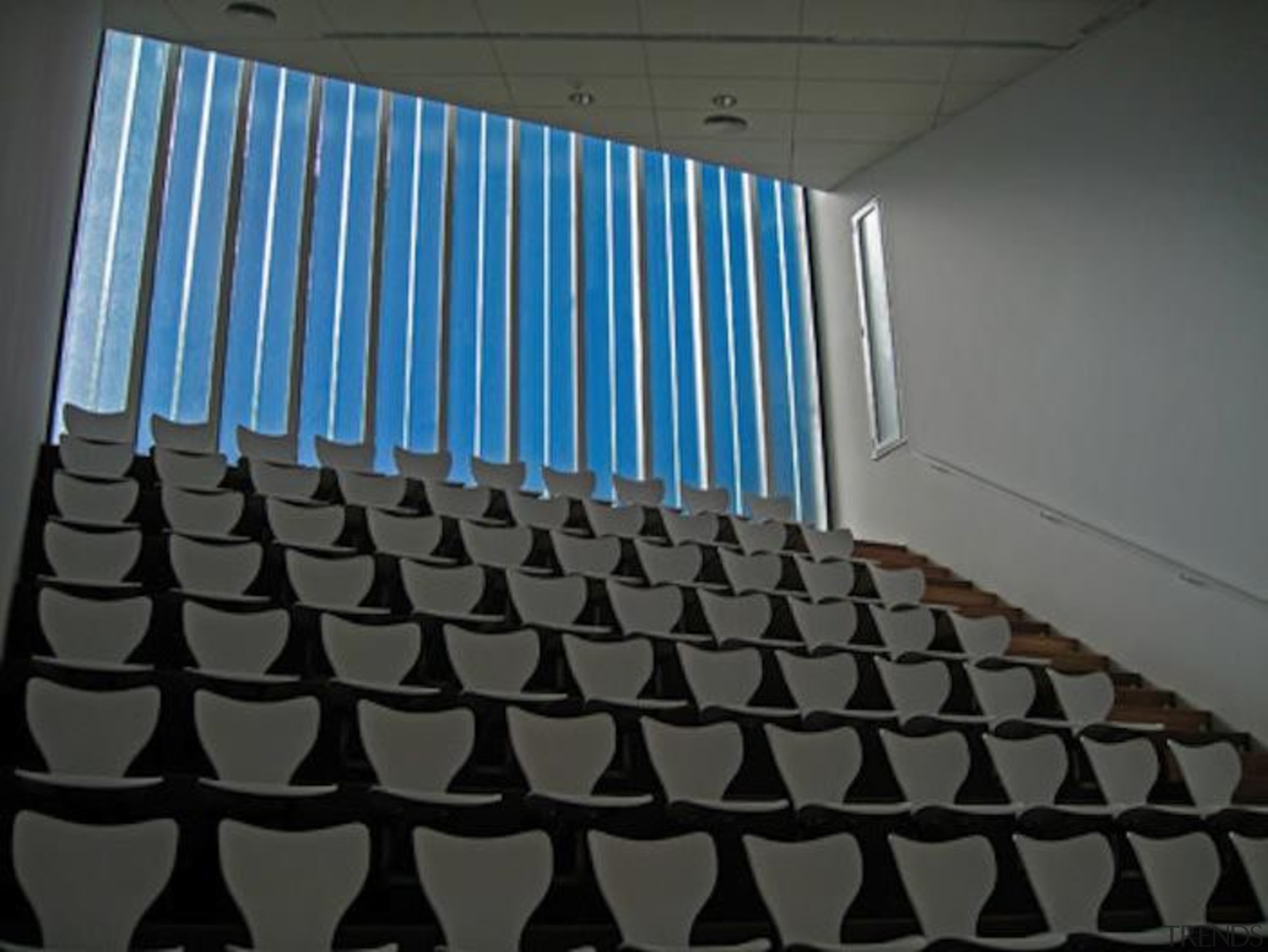 Library in Galicia, Spain - Library in Galicia, auditorium, daylighting, floor, flooring, black