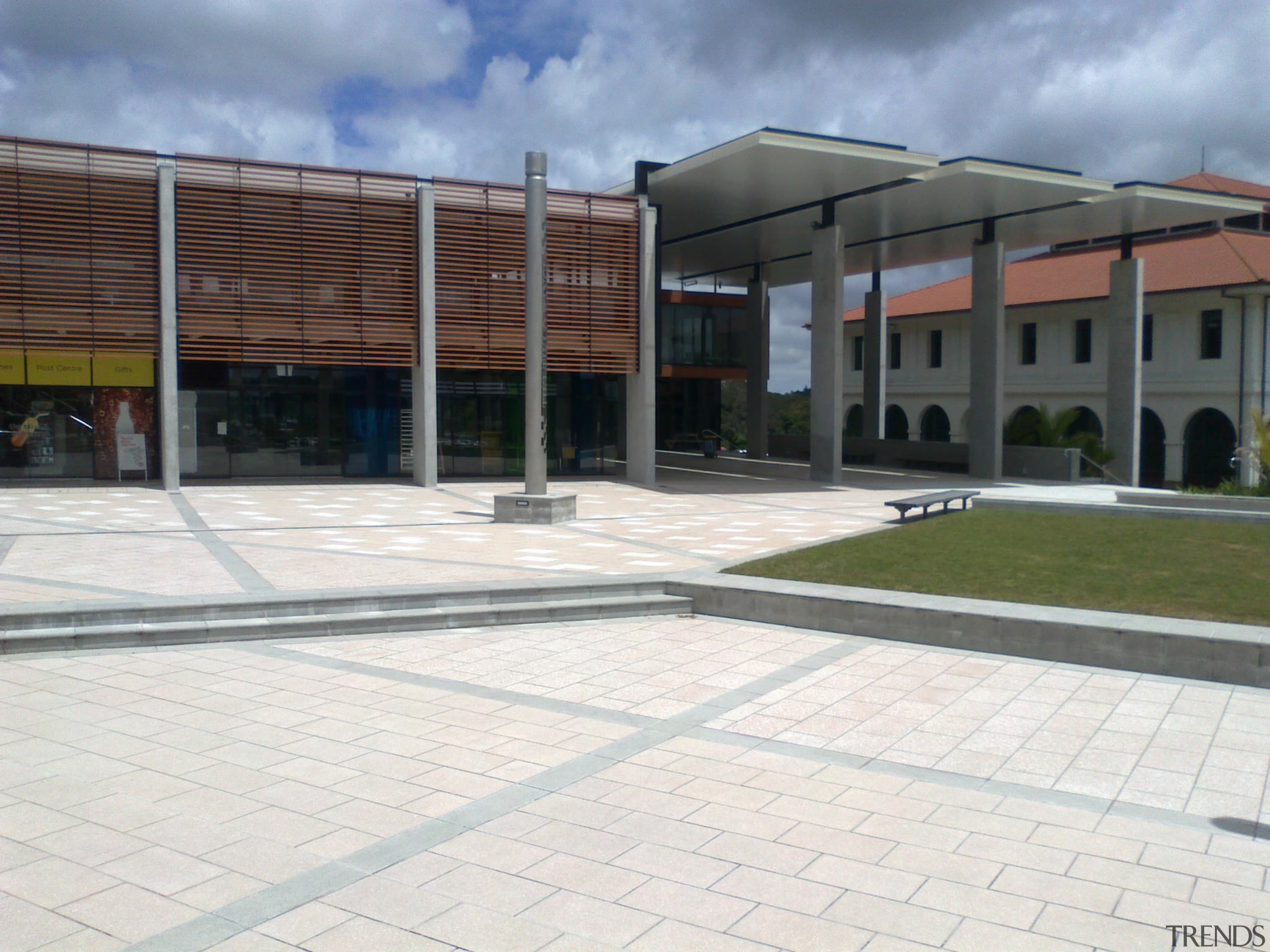 Miller Design was responsible for the fabrication and architecture, area, building, facade, leisure centre, property, public space, real estate, residential area, structure, white
