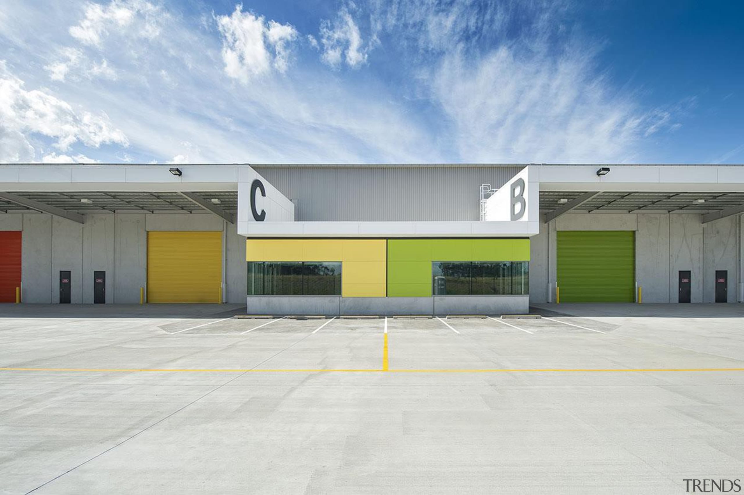 MERIT WINNERFLEX (3 of 4) - Trends Publishing architecture, building, commercial building, facade, property, real estate, sky, white