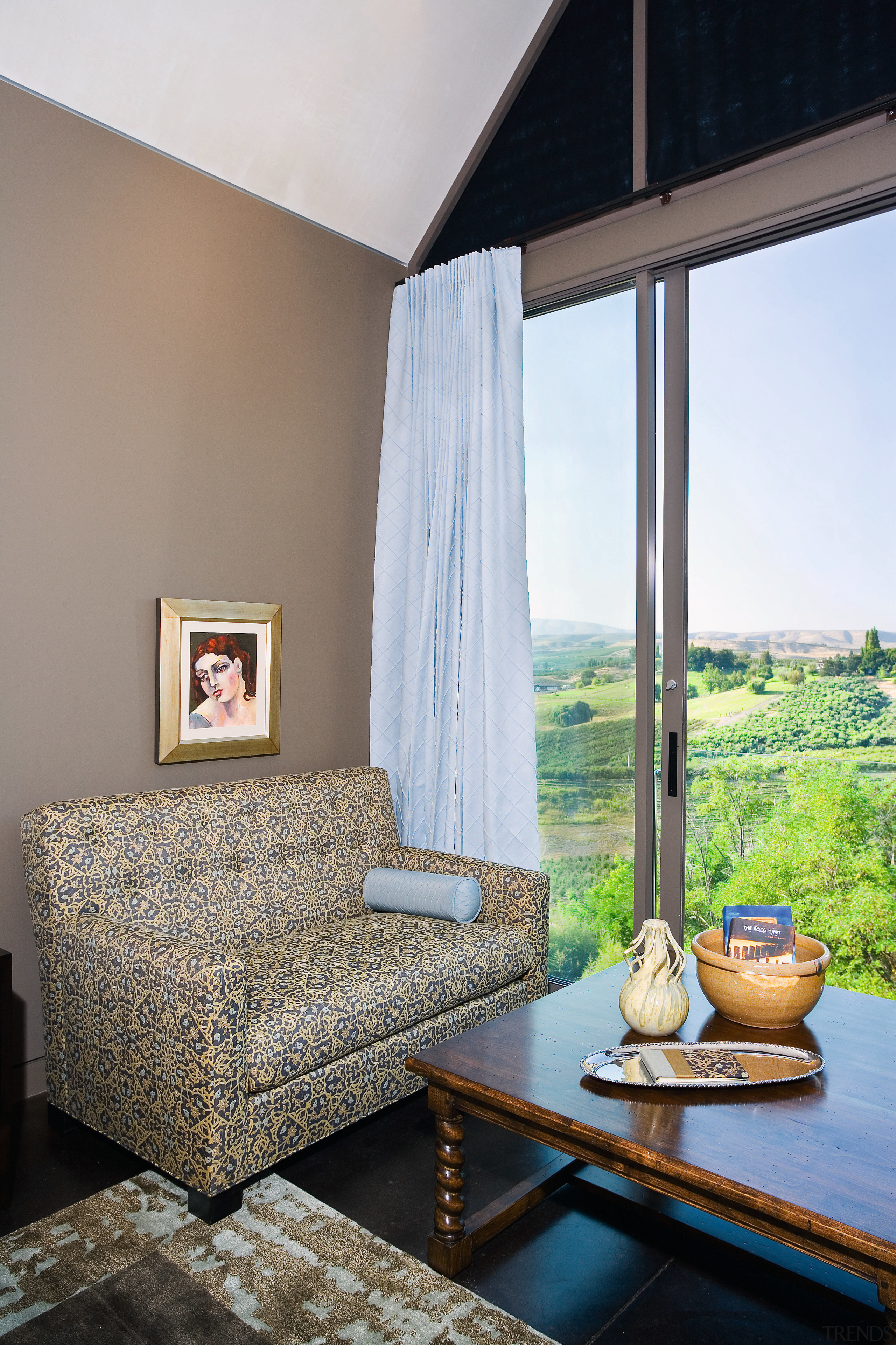 A small sitting area enhances the sense of architecture, home, house, interior design, living room, real estate, room, window, white