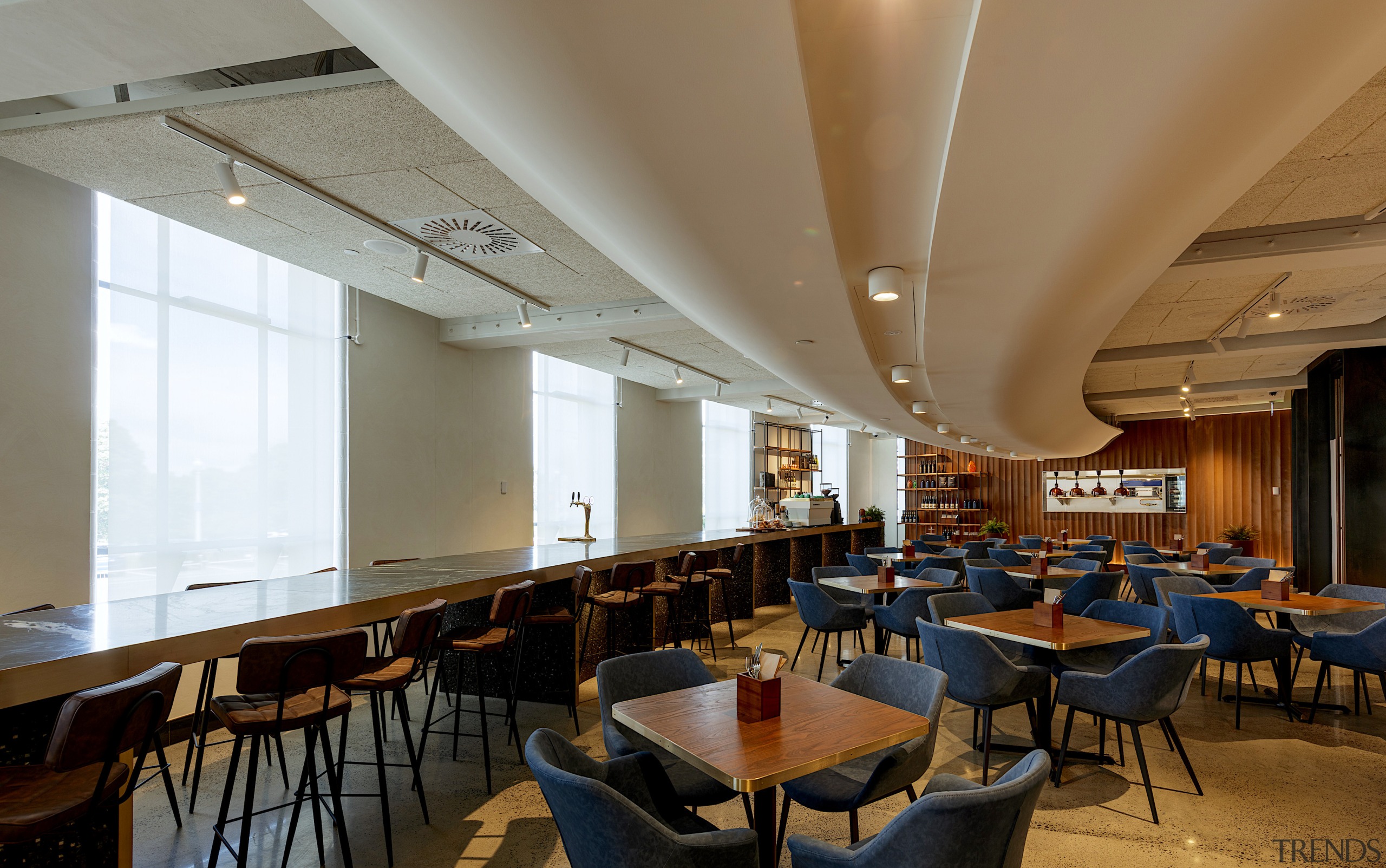 The previous museum cafe has been transformed into 