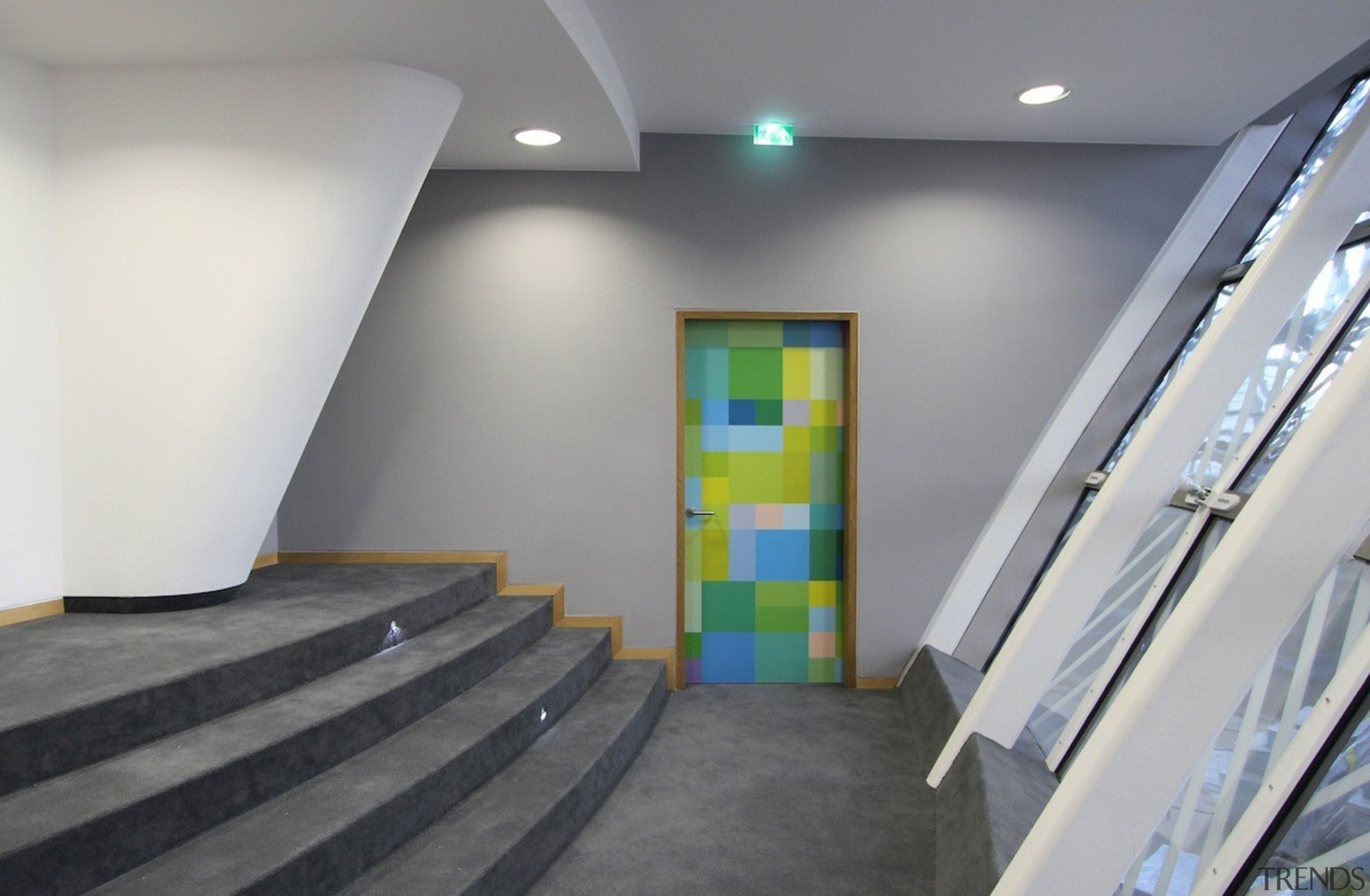 This new headquarters for the European Union Council architecture, ceiling, daylighting, floor, flooring, interior design, gray