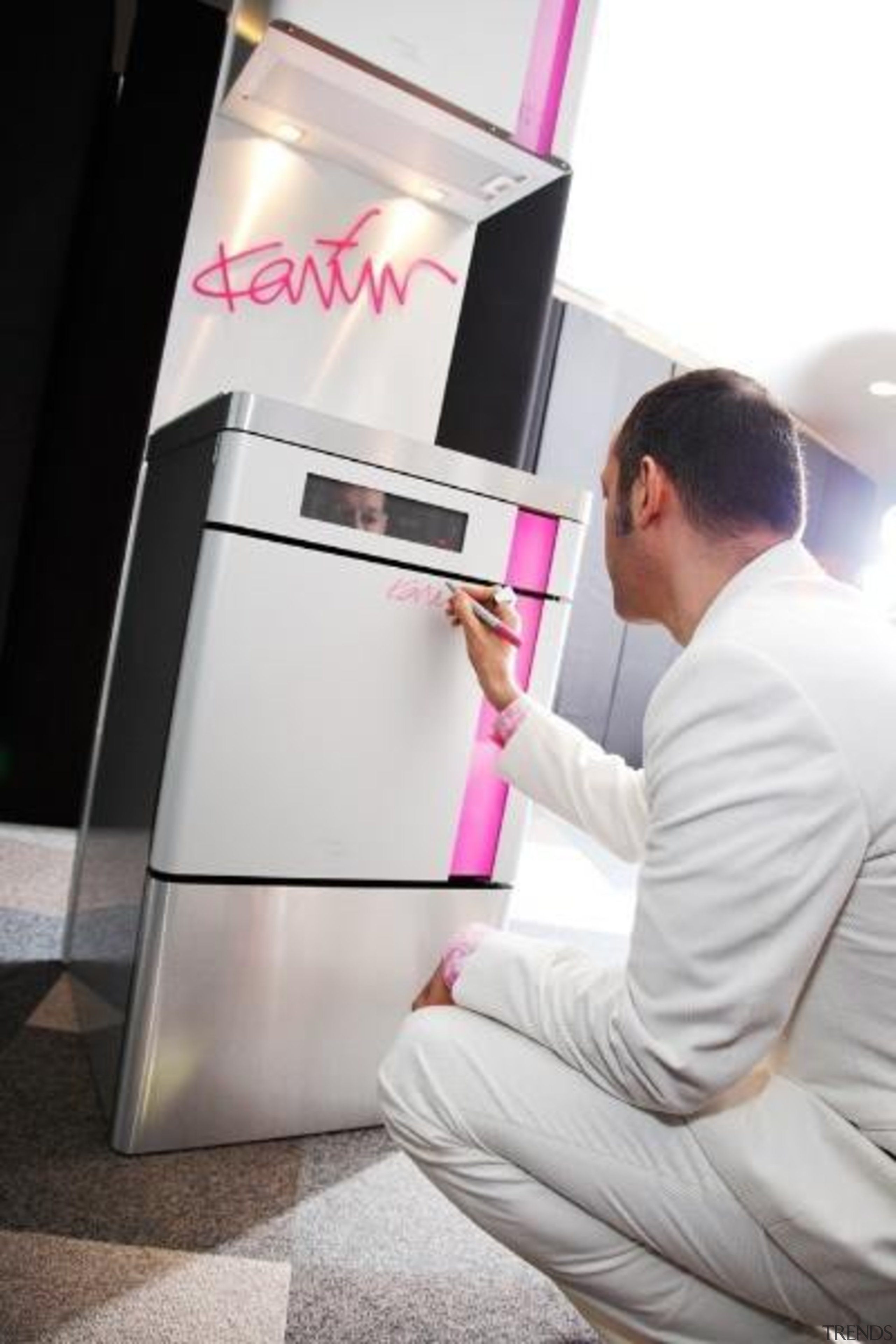 Kitchen Appliances designed by Karim Rashid - Kitchen furniture, product, product design, white