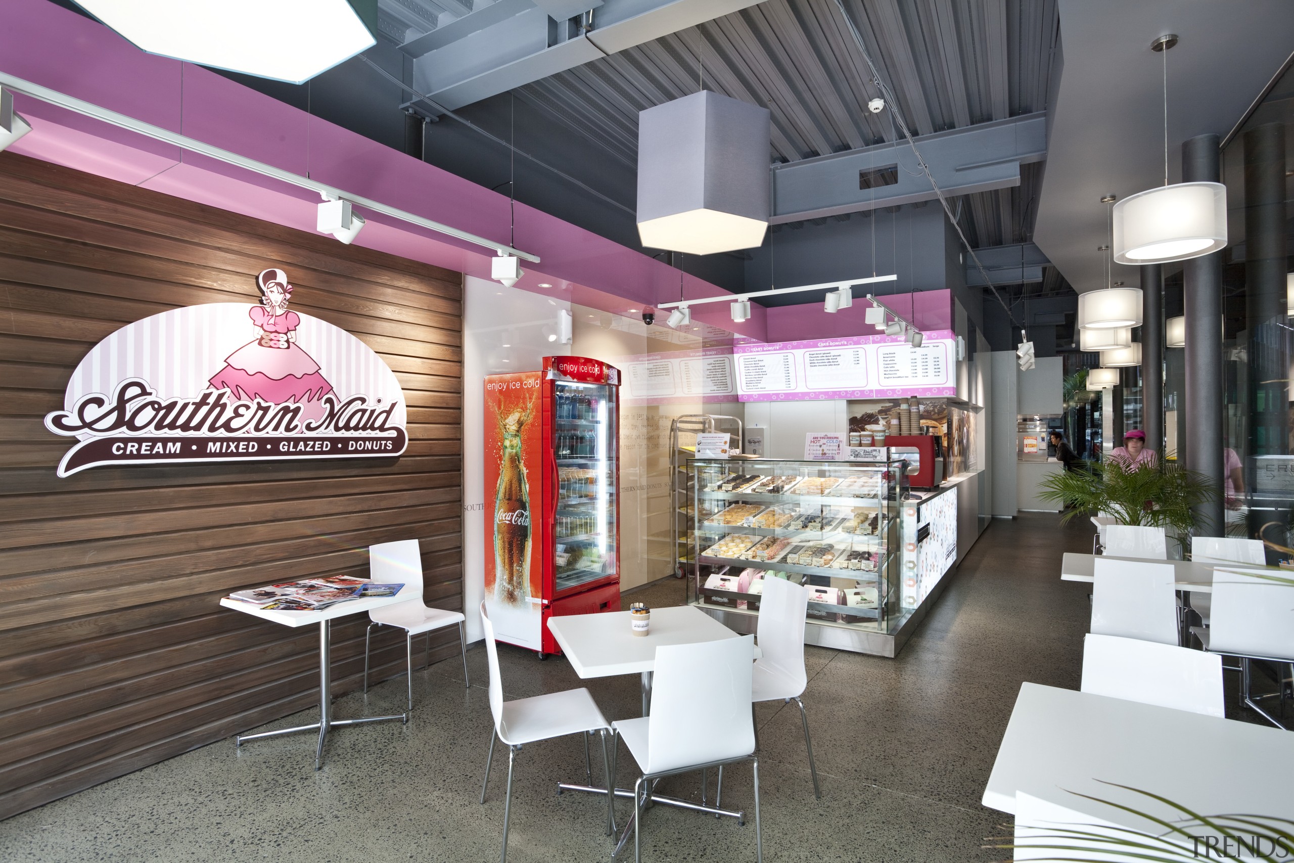 Casa Consulting Group were the design consultants for café, fast food, fast food restaurant, interior design, retail, gray, white