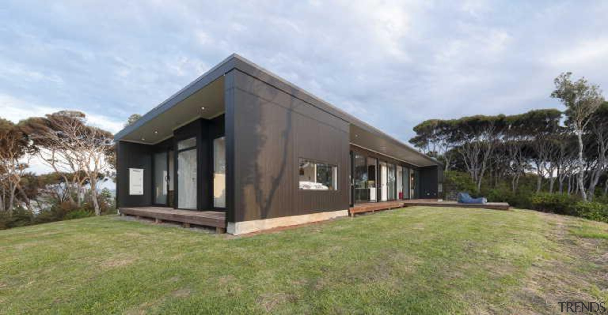 Yellowfox exterior and interior design project - Holistic cottage, home, house, property, real estate, teal, brown