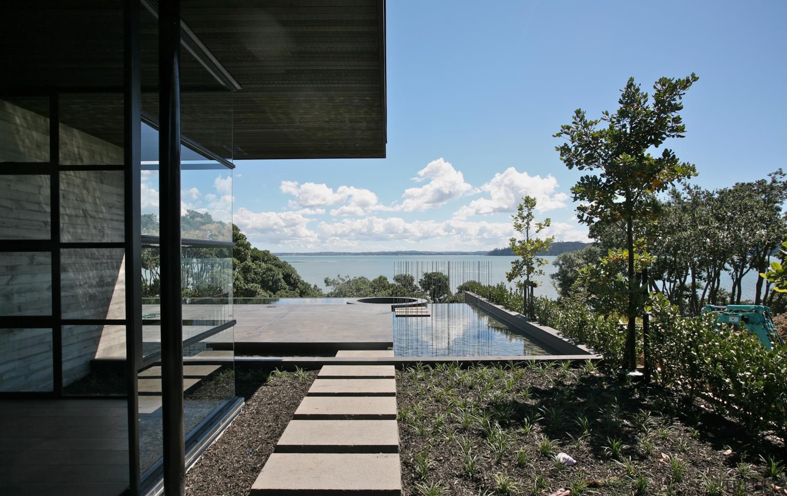 Westmere House - Westmere House - architecture | architecture, condominium, estate, home, house, property, real estate, reflection, sky, black