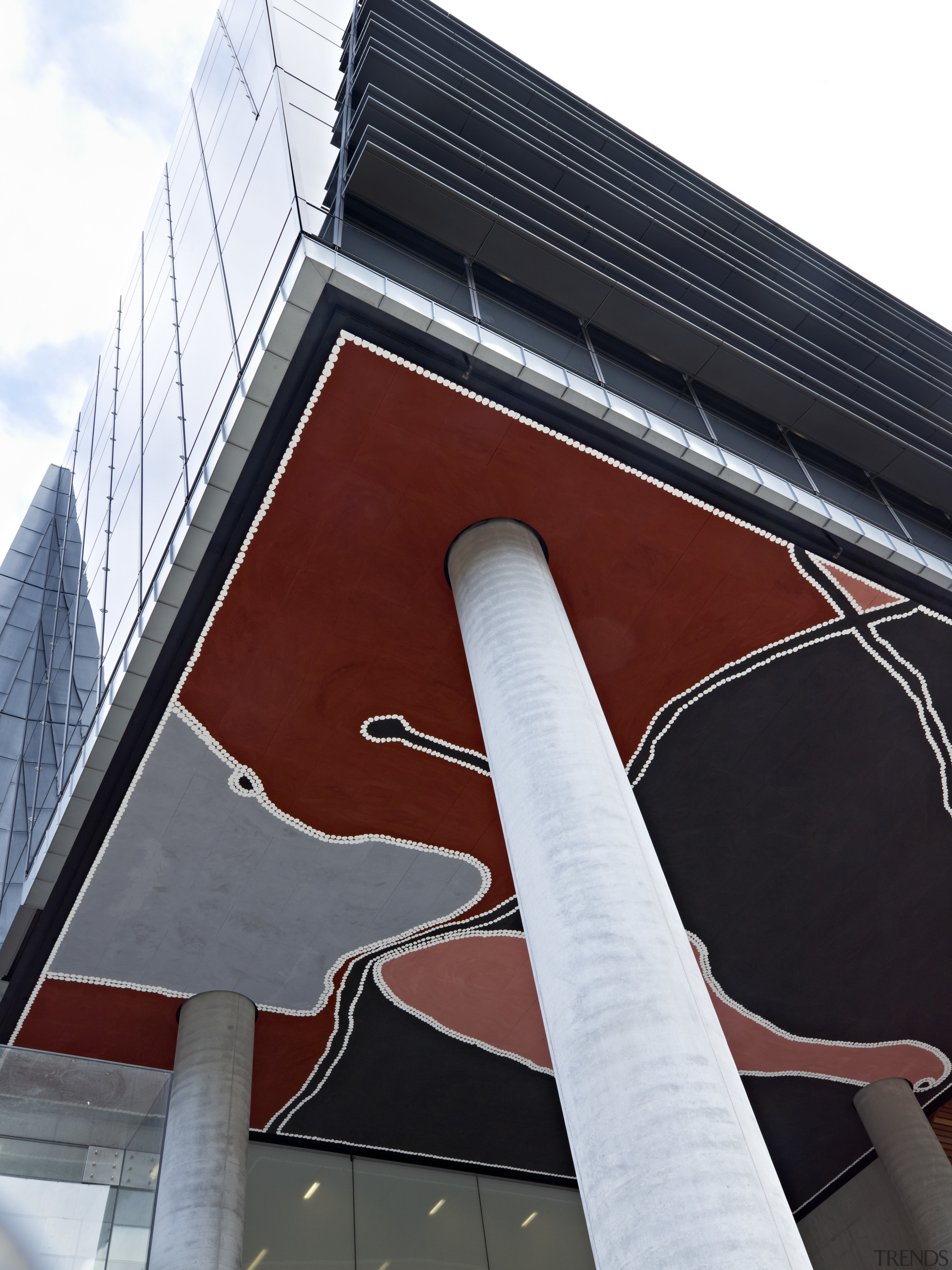 Ark North Sydney, NSW. Architect: Rice Daubney - angle, architecture, building, facade, landmark, roof, structure, white, black