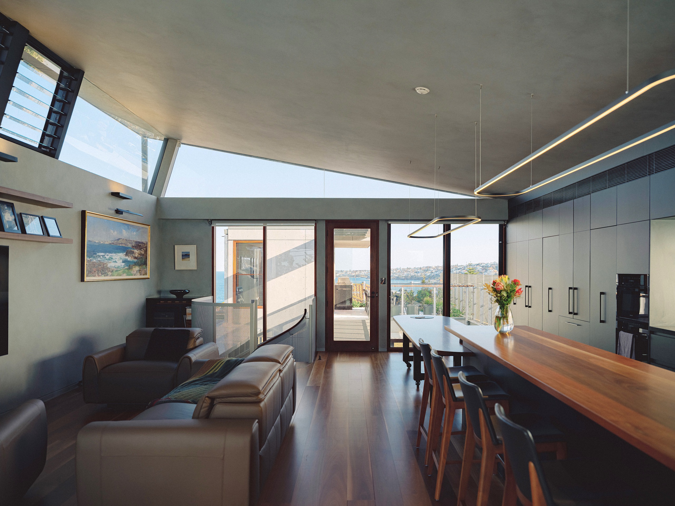 Top floor living spaces. - Reaching for the 