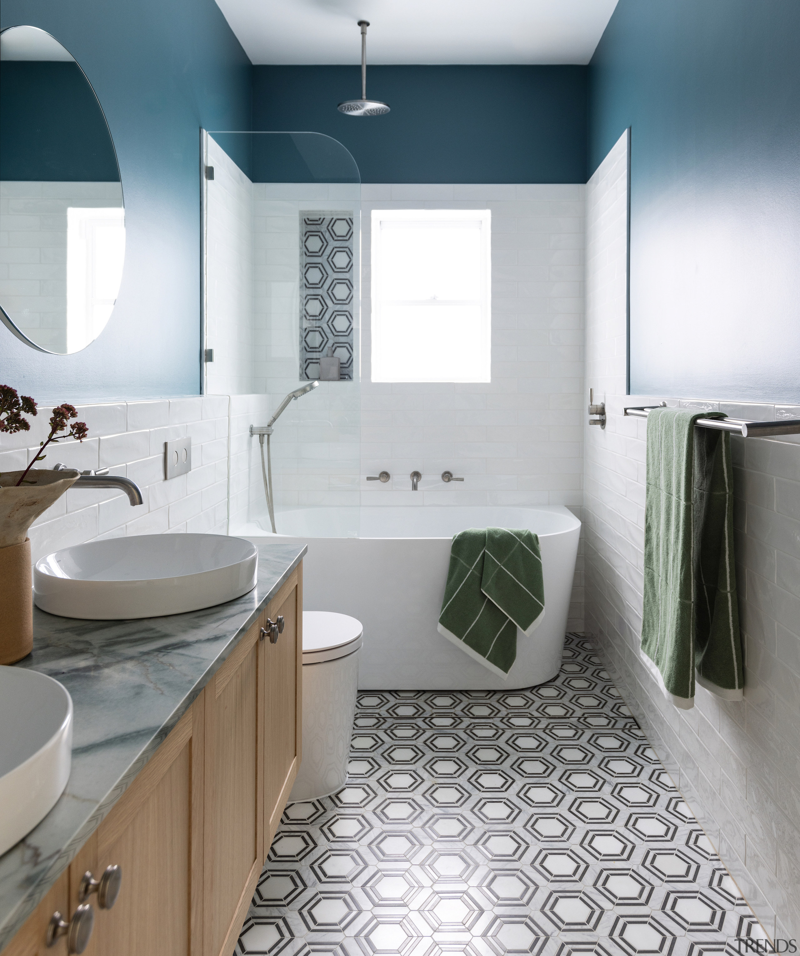 Plumbing and drainage were upgraded throughout to suit 