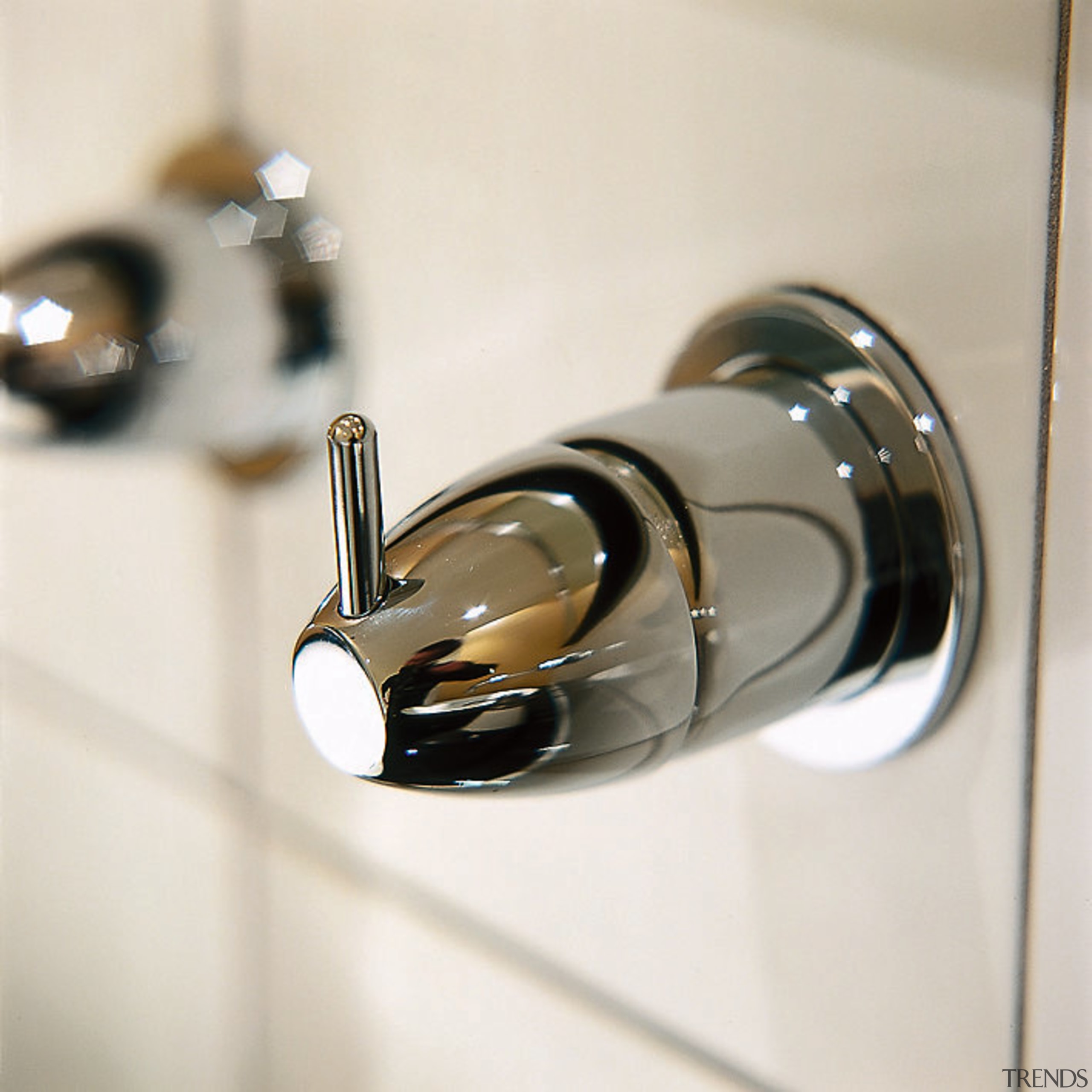 A close up photograph of a tap fitted plumbing fixture, product design, tap, white