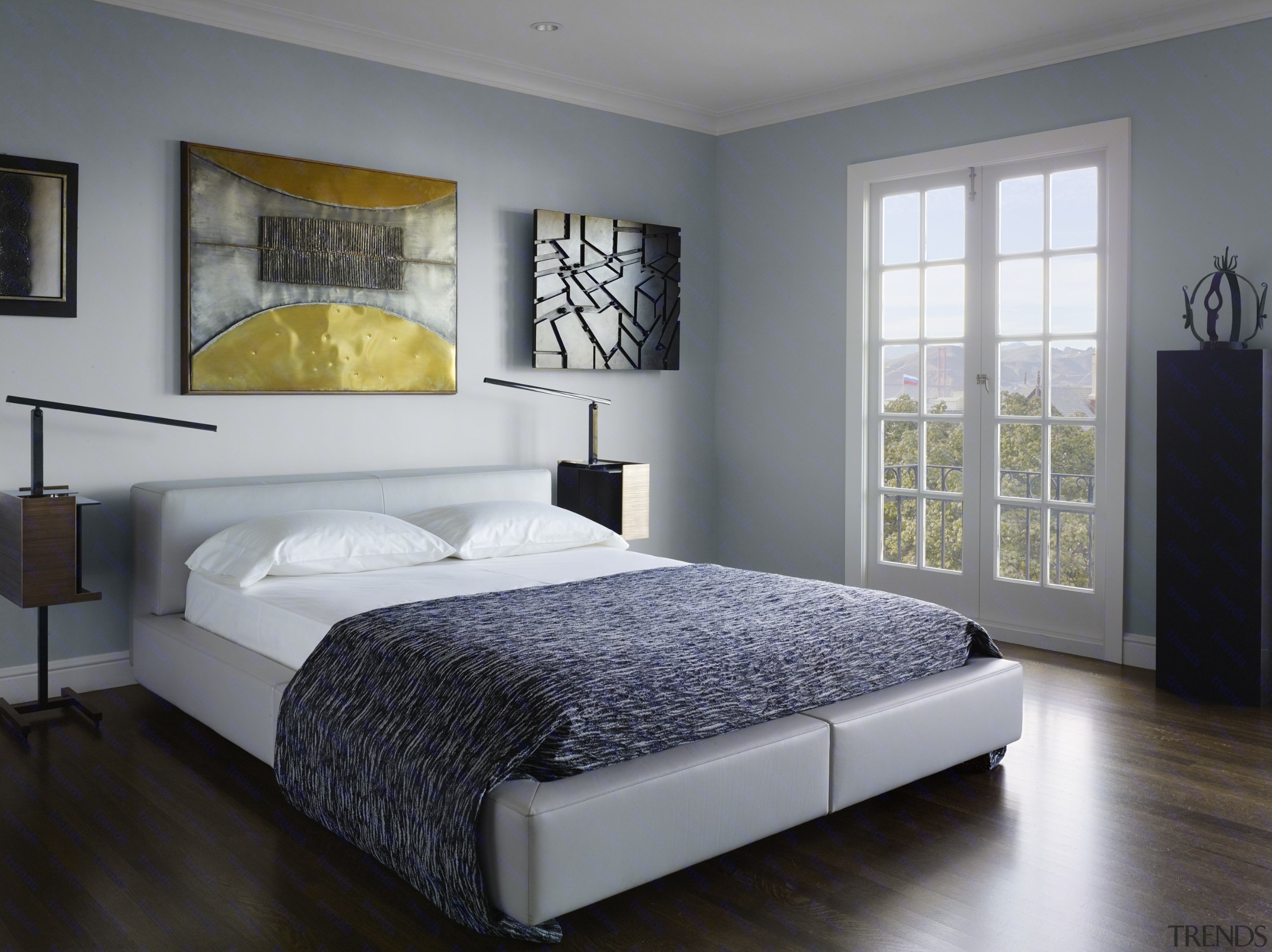 Classic Marble Surfaces Meet Modern Boffi Design Touches Bed, Bed Classic Marble Surfaces Meet Modern Boffi Design Touches Bed, Bed