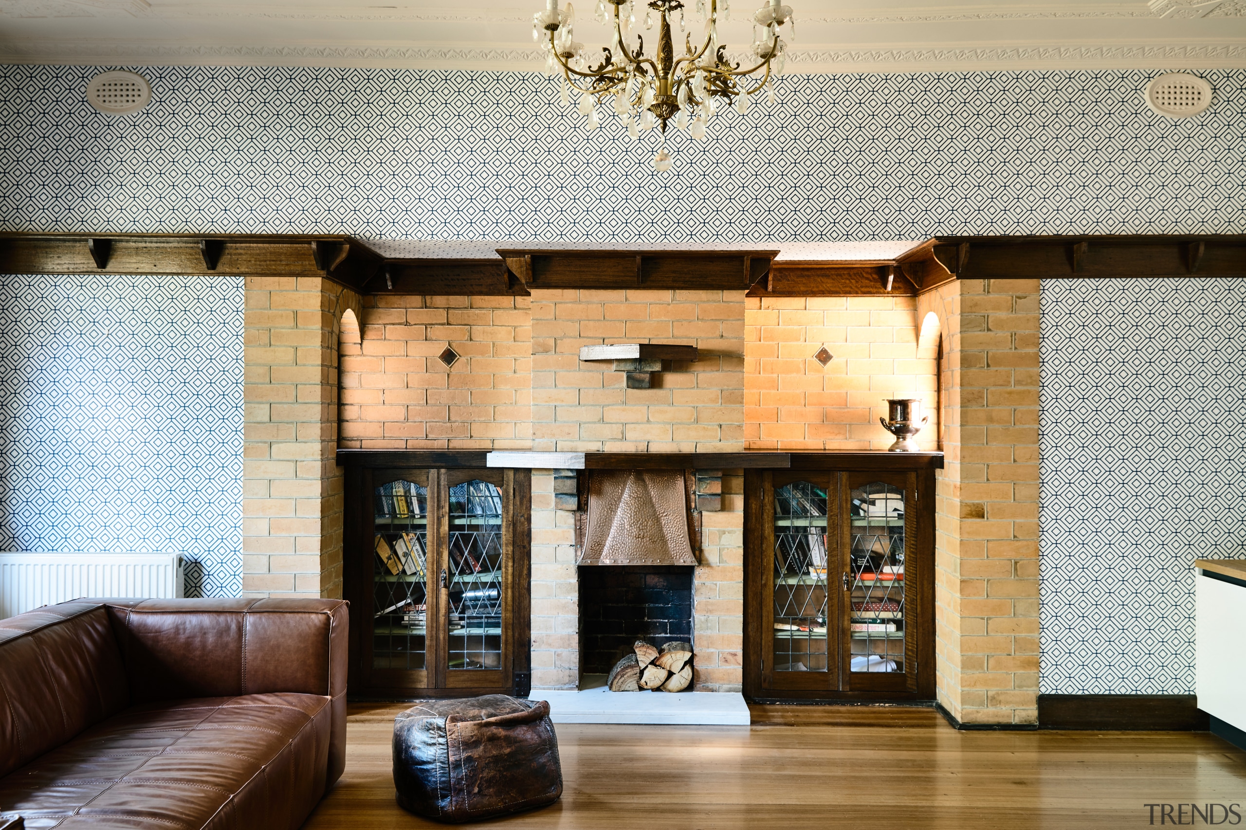 ​​​​​​​A light-filled new living area was added to interior design, living room, Porter Architecture