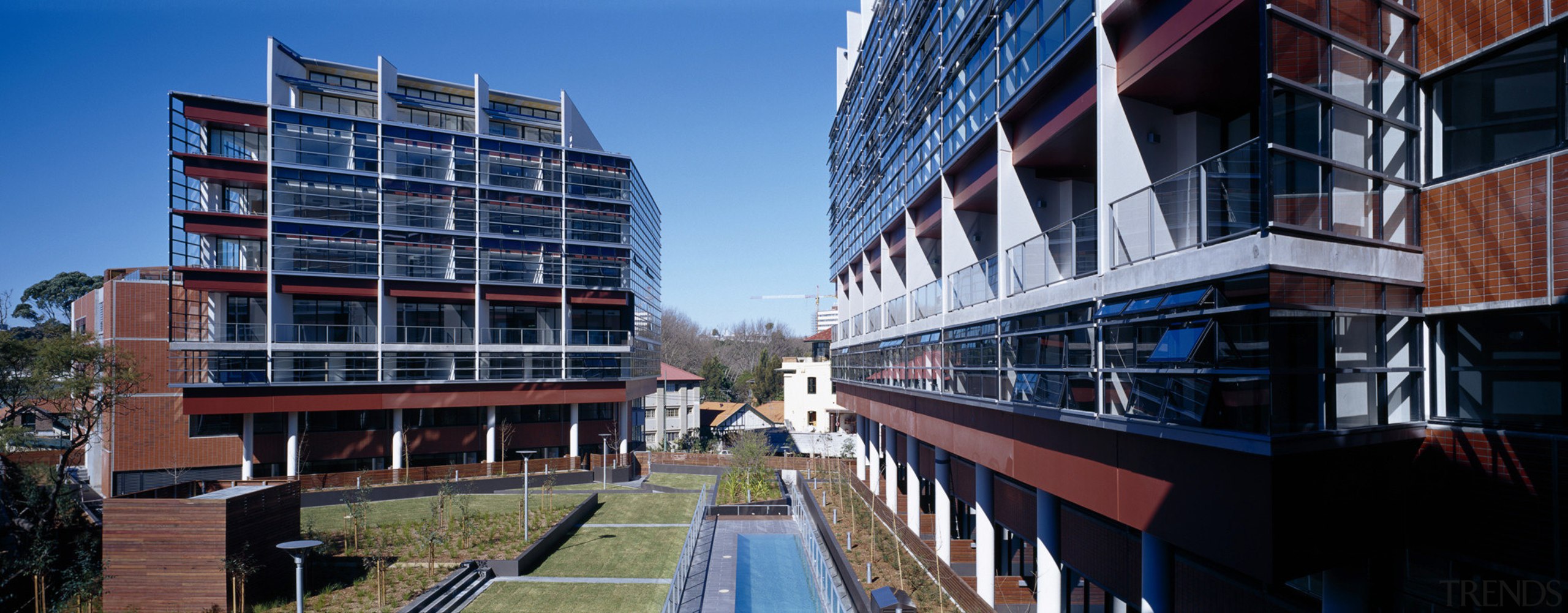 Exterior view of the Capella Apartments in Sydney apartment, architecture, building, city, commercial building, condominium, corporate headquarters, downtown, facade, house, metropolis, metropolitan area, mixed use, neighbourhood, real estate, residential area, sky, tower block, urban area, urban design, black