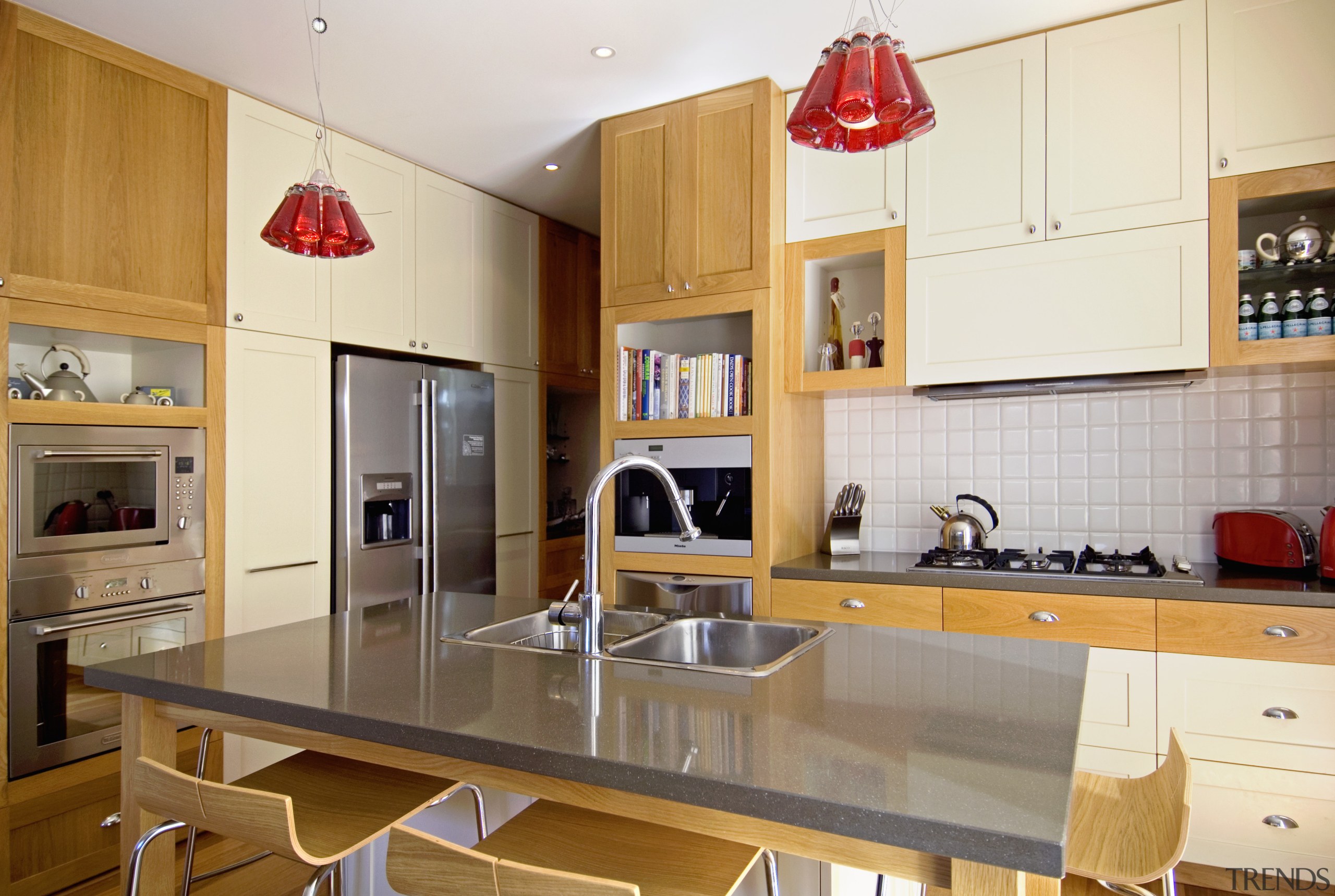 View of a renovated kitchen which has had countertop, cuisine classique, interior design, kitchen, real estate, room, white
