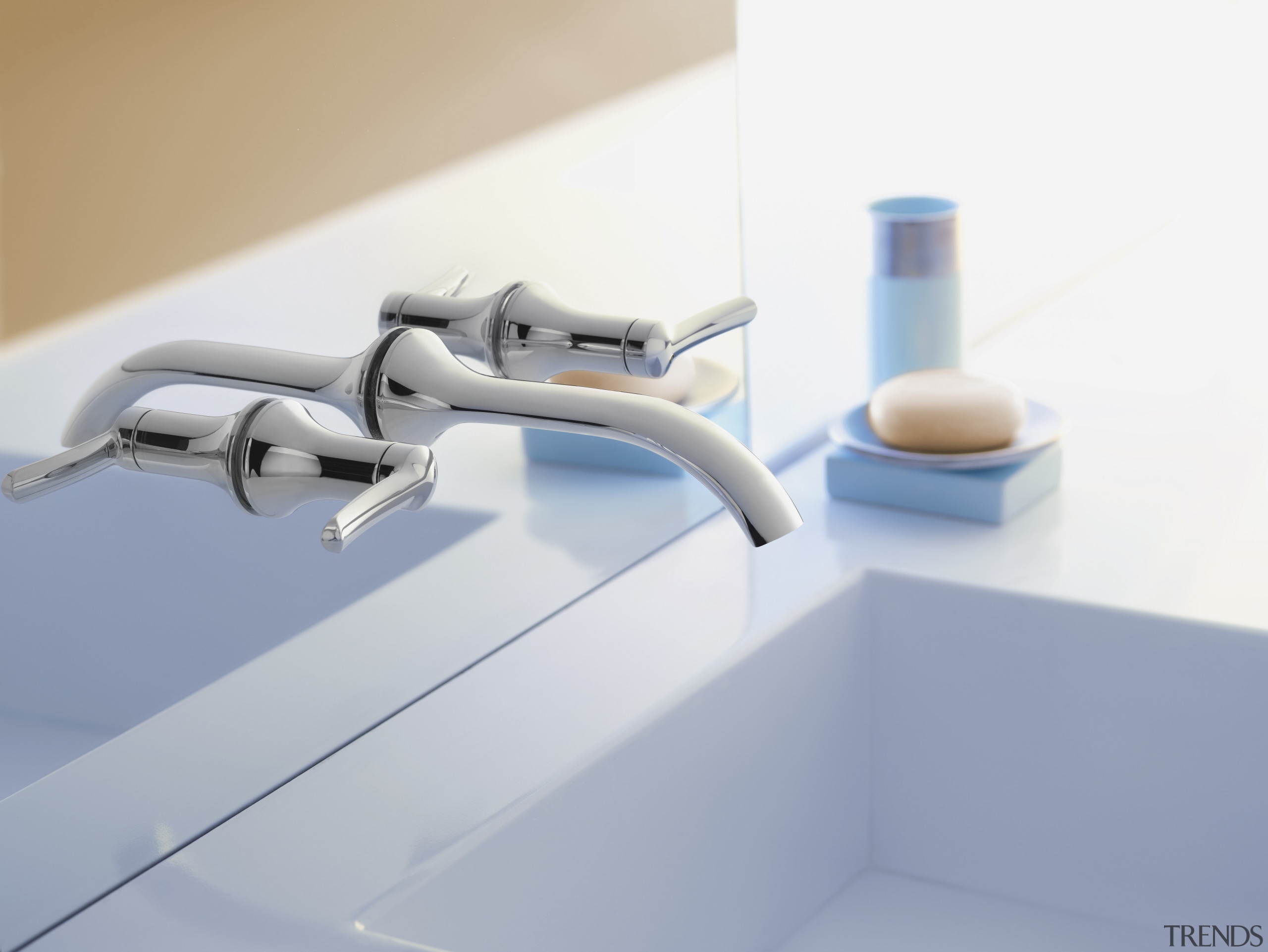 Image of high-end bathroom products available at The plumbing fixture, product, product design, tap, gray, white