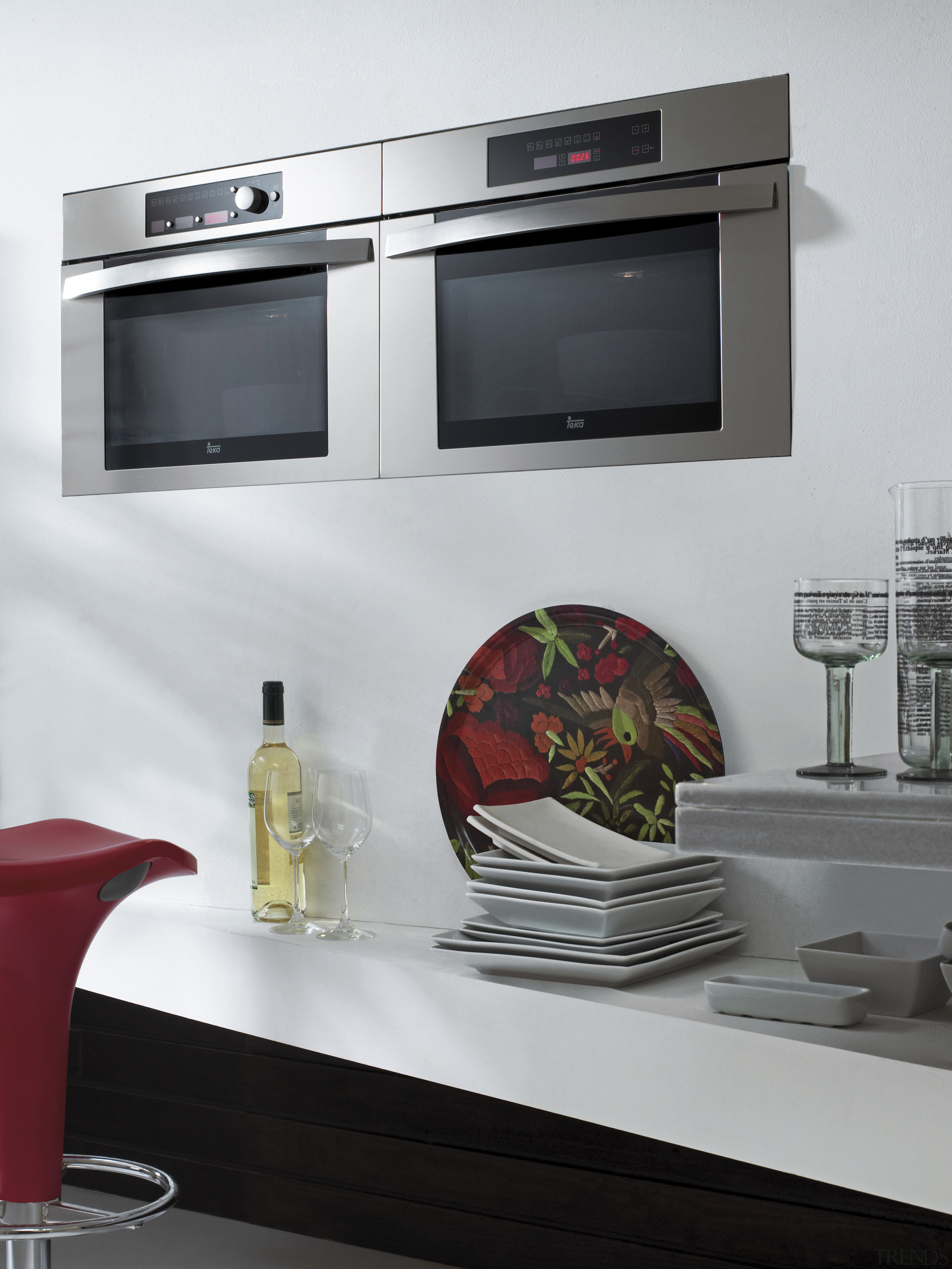 View of appliances, by Teka appliances - View home appliance, interior design, kitchen appliance, product design, white