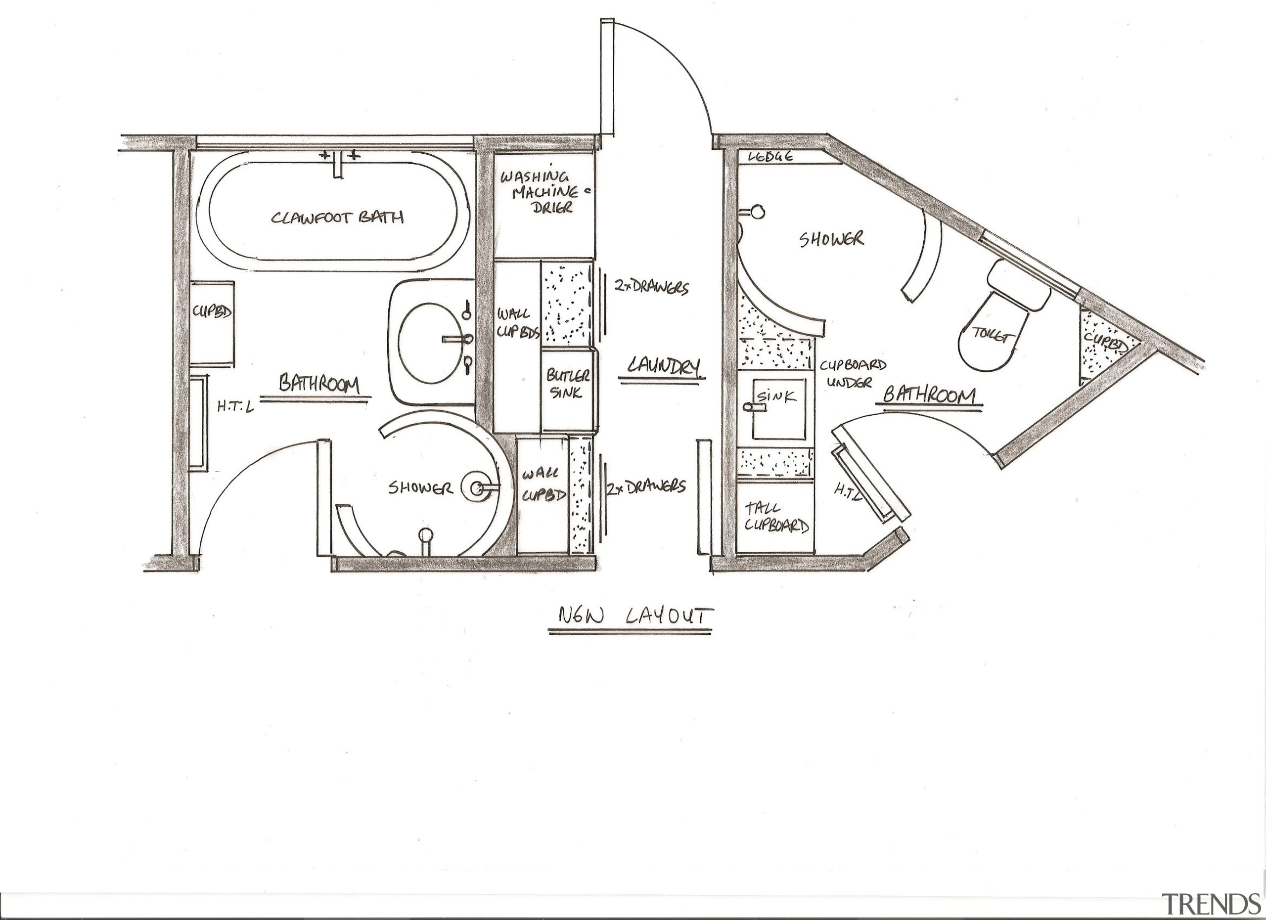 Image of floor plans - Image of floor area, design, diagram, drawing, floor plan, plan, product design, schematic, structure, white