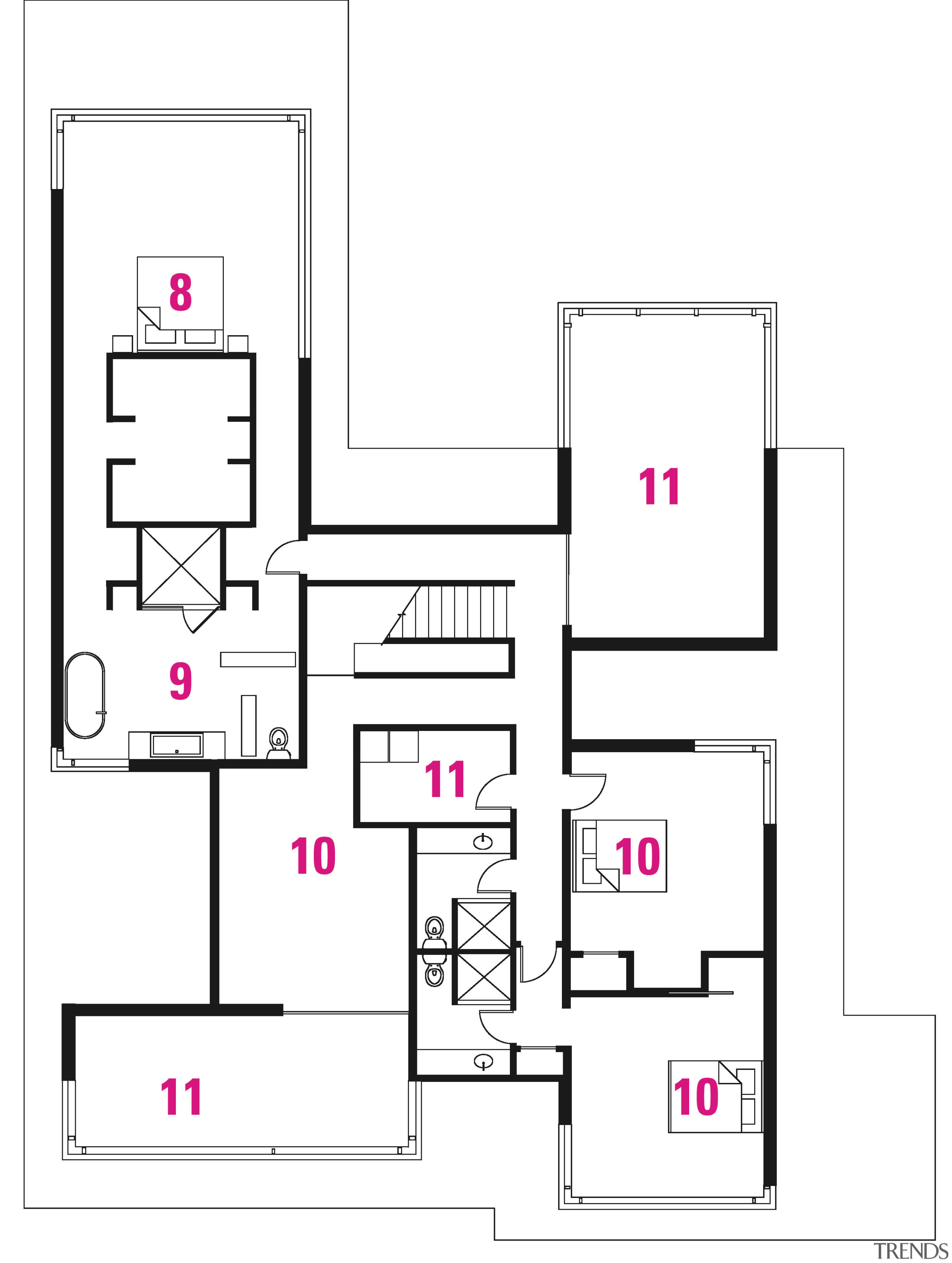 2nd floor plans - 2nd floor plans - area, design, drawing, floor plan, font, line, product, product design, square, text, white