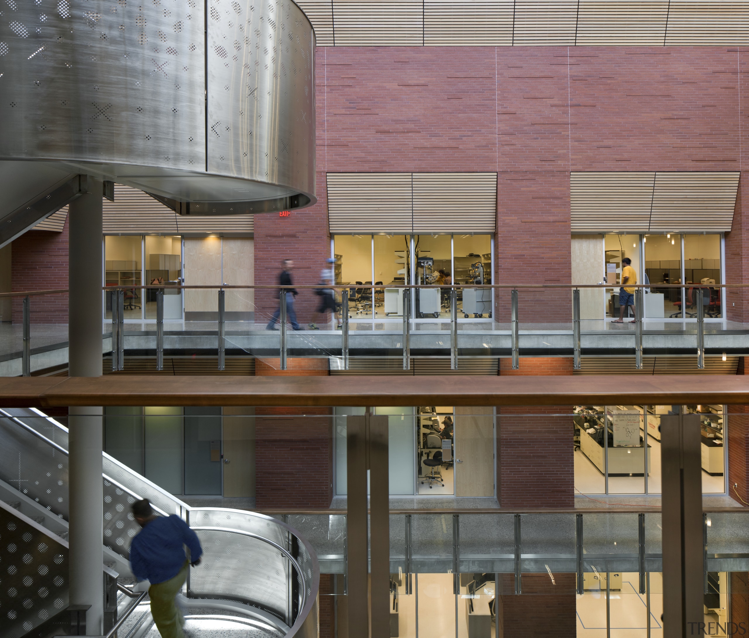 Arizona State University Interdisciplinary Science and Technology Building architecture, building, facade, window, gray, brown