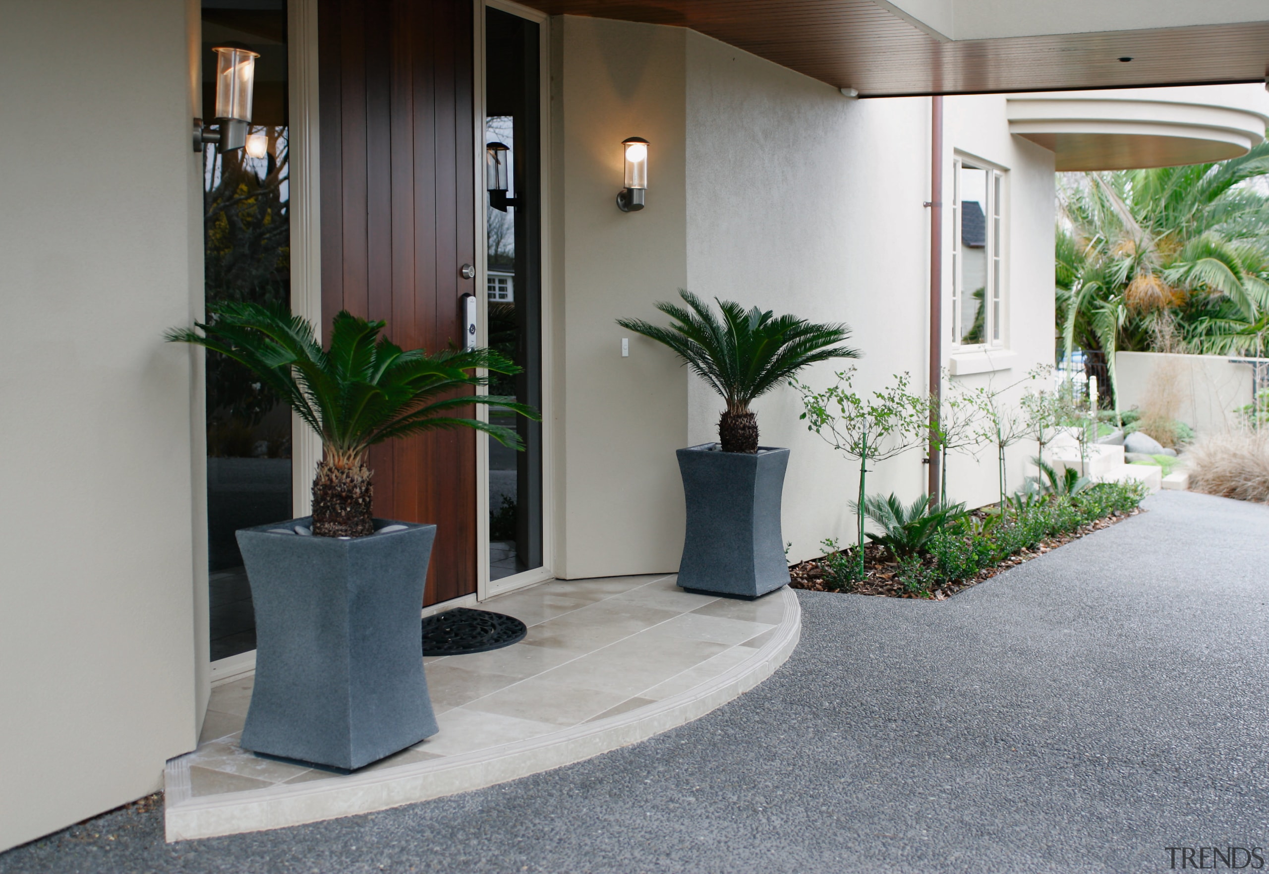 A view of some planters by Bentleigh By floor, flooring, interior design, gray