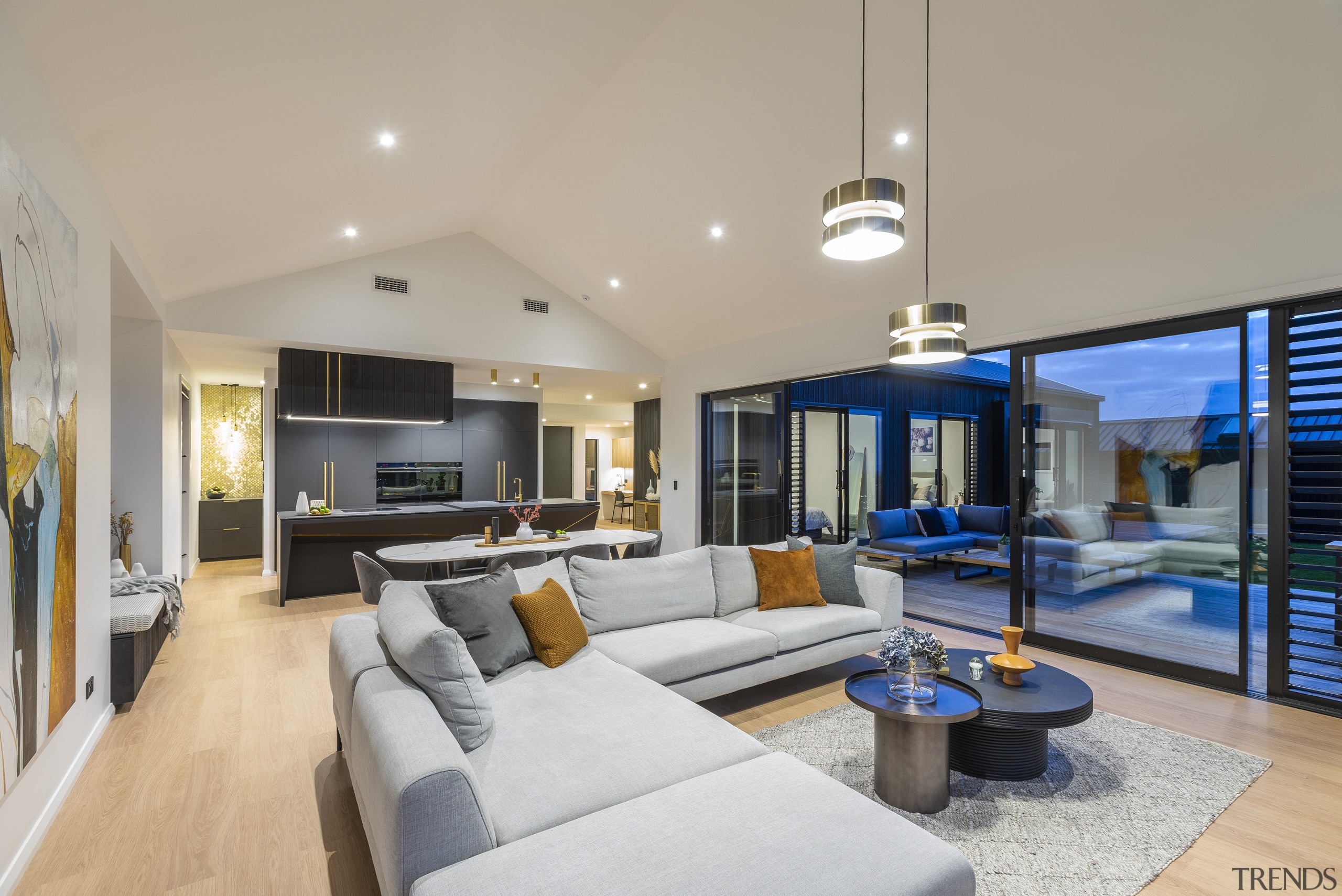 Stretching out – the home has internal and 