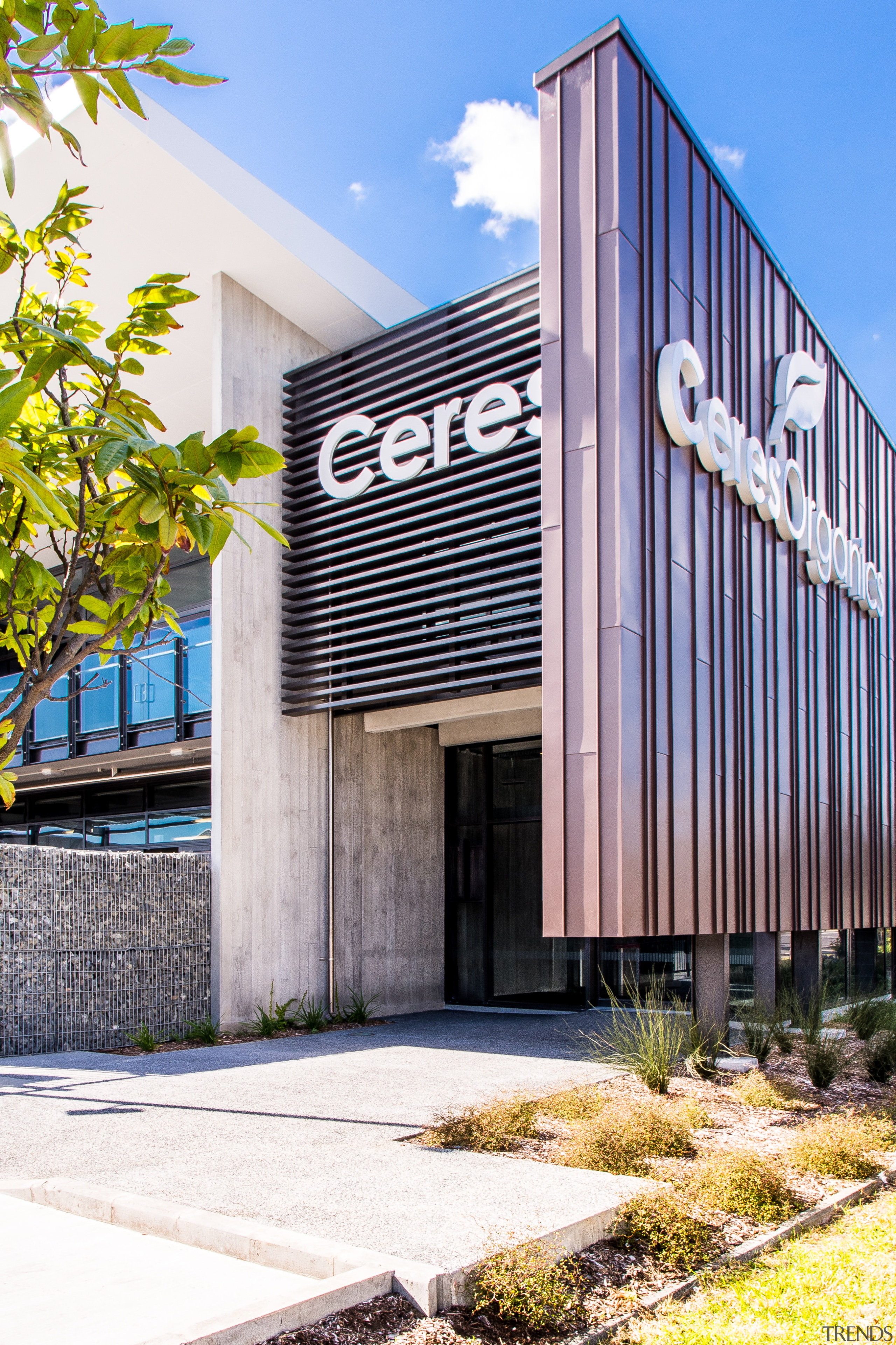 Ceres Enterprises new distribution centre has a 5-Star architecture, building, commercial building, corporate headquarters, facade, real estate, white