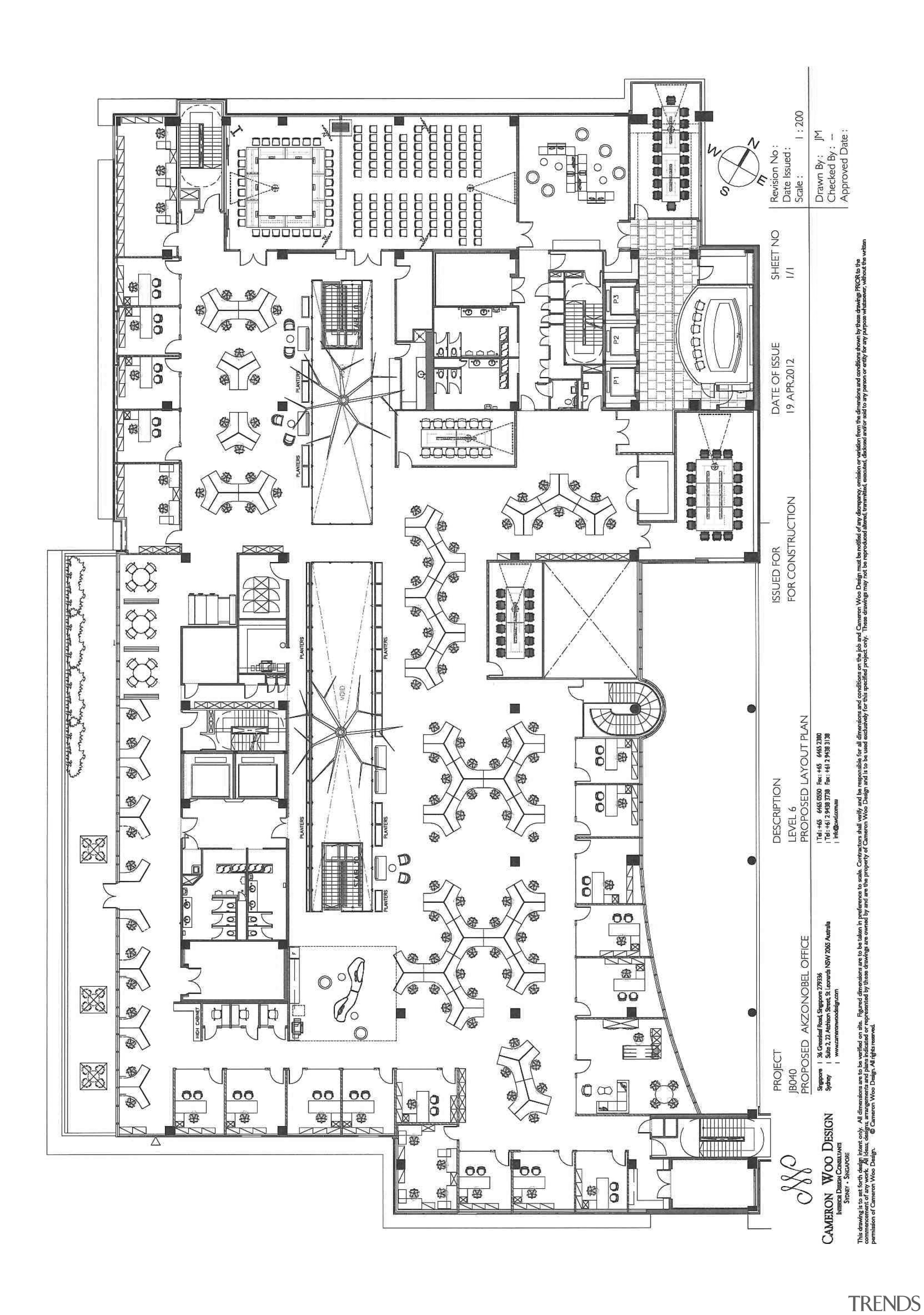 AkzoNobel House (Singapore)  Interior design - AkzoNobel House area, artwork, black and white, design, diagram, drawing, floor plan, line, line art, plan, residential area, schematic, technical drawing, urban design, white