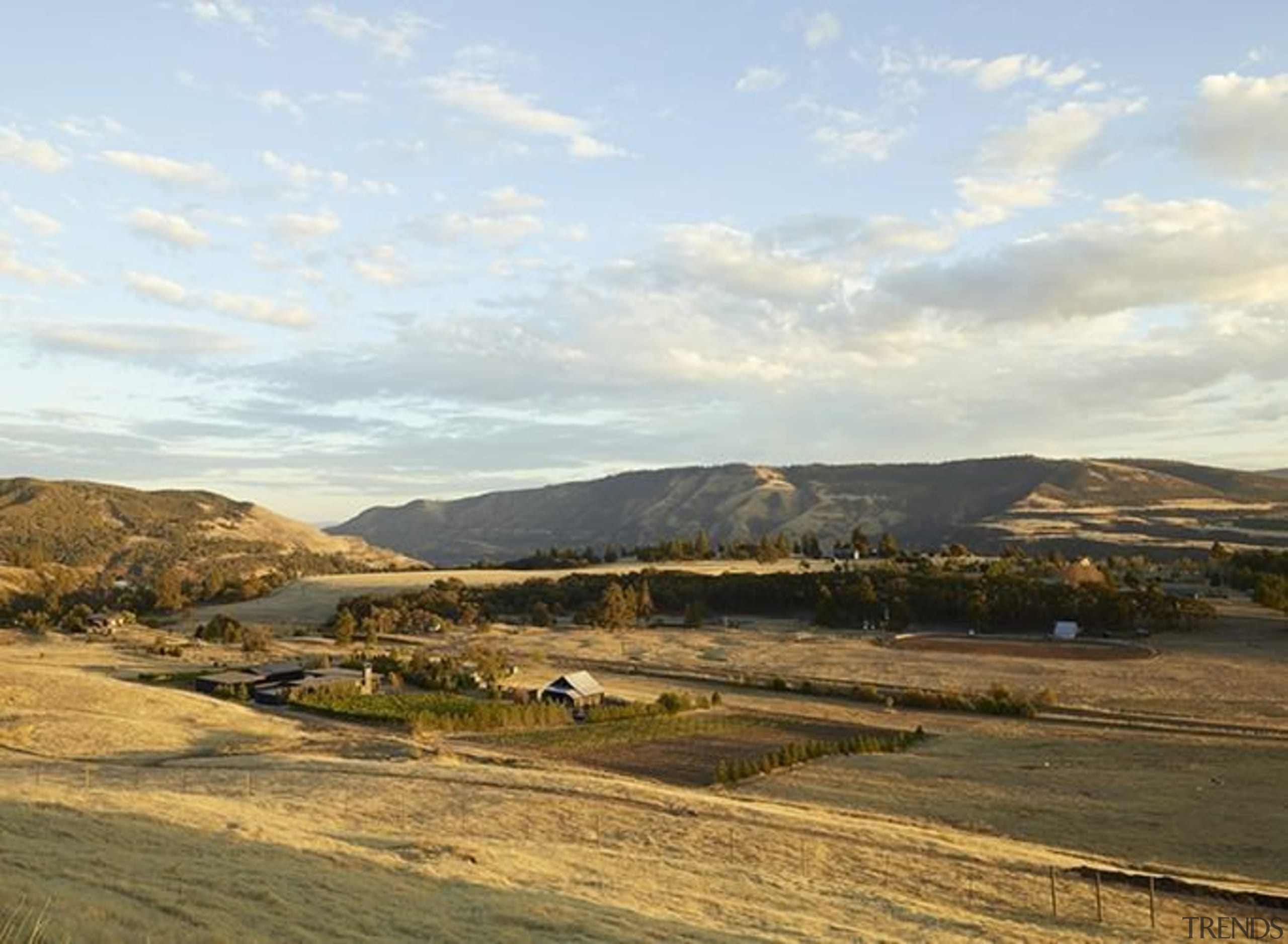 Architect: goCstudioPhotography by Kevin Scott, Kelly Turso cloud, ecoregion, farm, fell, field, grass, grassland, highland, hill, horizon, landscape, loch, morning, mountain, pasture, plain, plateau, rural area, sky, steppe, sunlight, white, brown