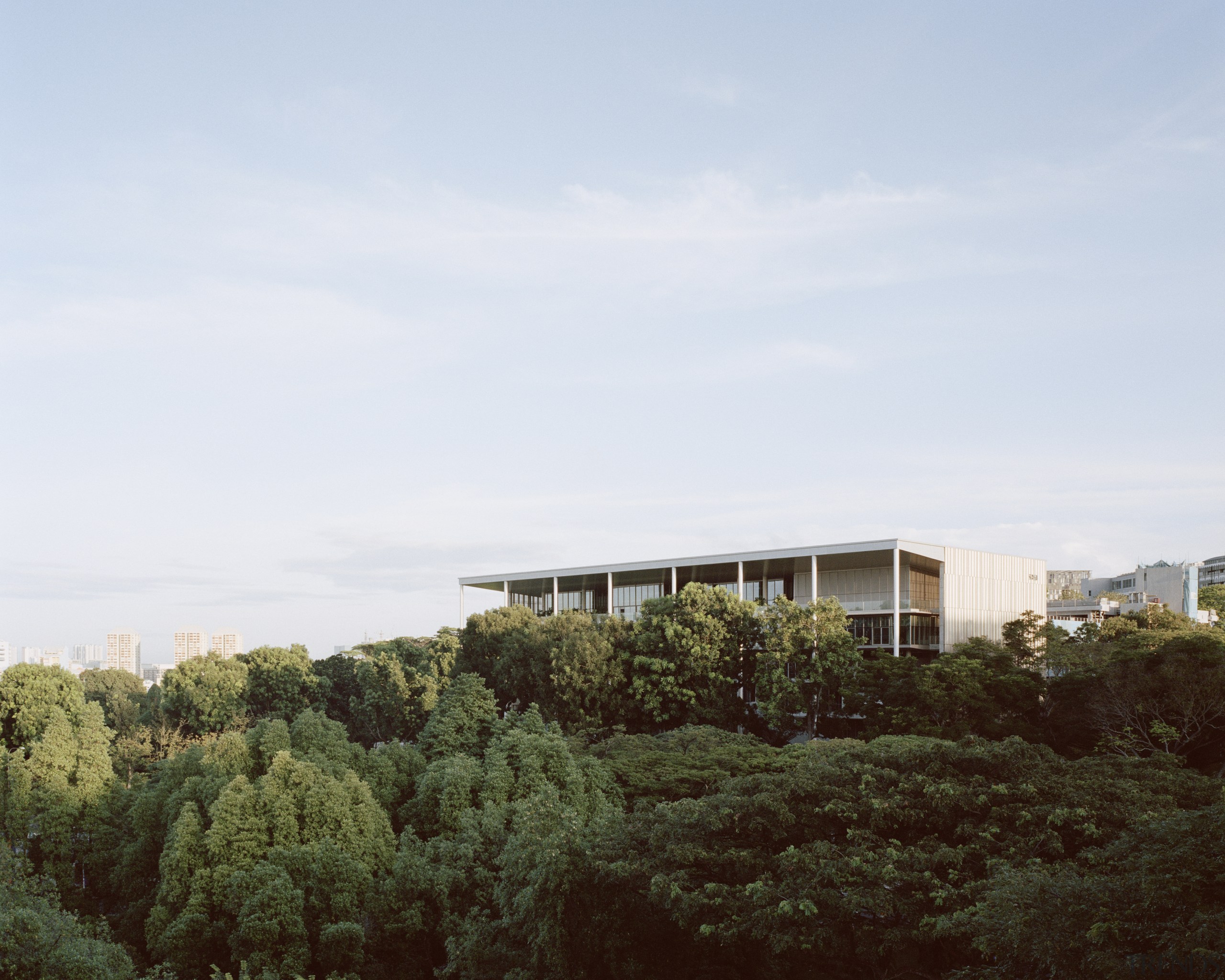 The SDE4 building by Serie + Multiply Architects architecture, building, plant community, rural area, shrubland, university, energy efficiency SDE4 Building, Serie + Murphy Architects, landscaping, envrionmental education