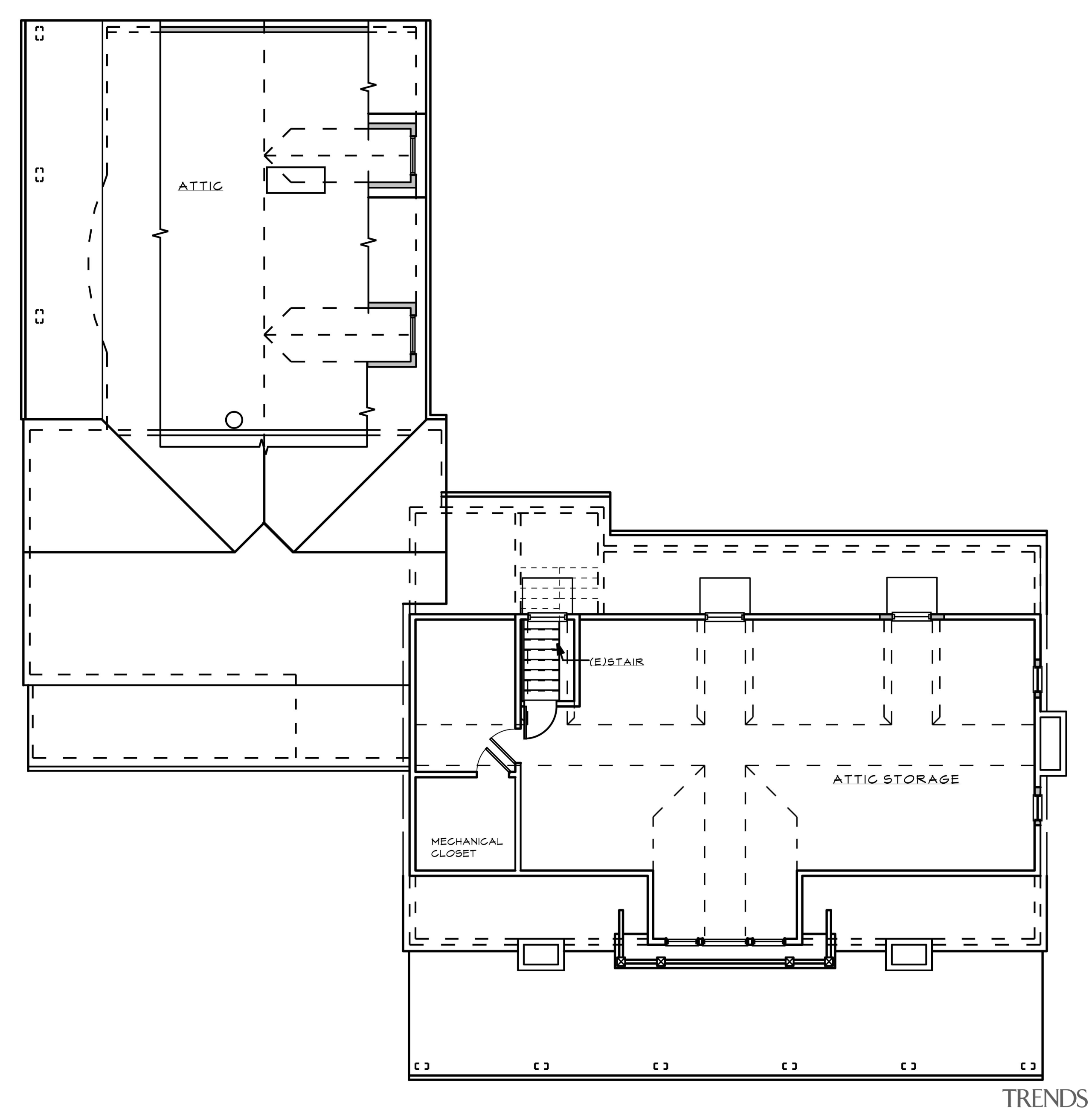 Floor plan of home. - Floor plan of angle, area, black and white, design, diagram, drawing, floor plan, line, plan, product, product design, technical drawing, white