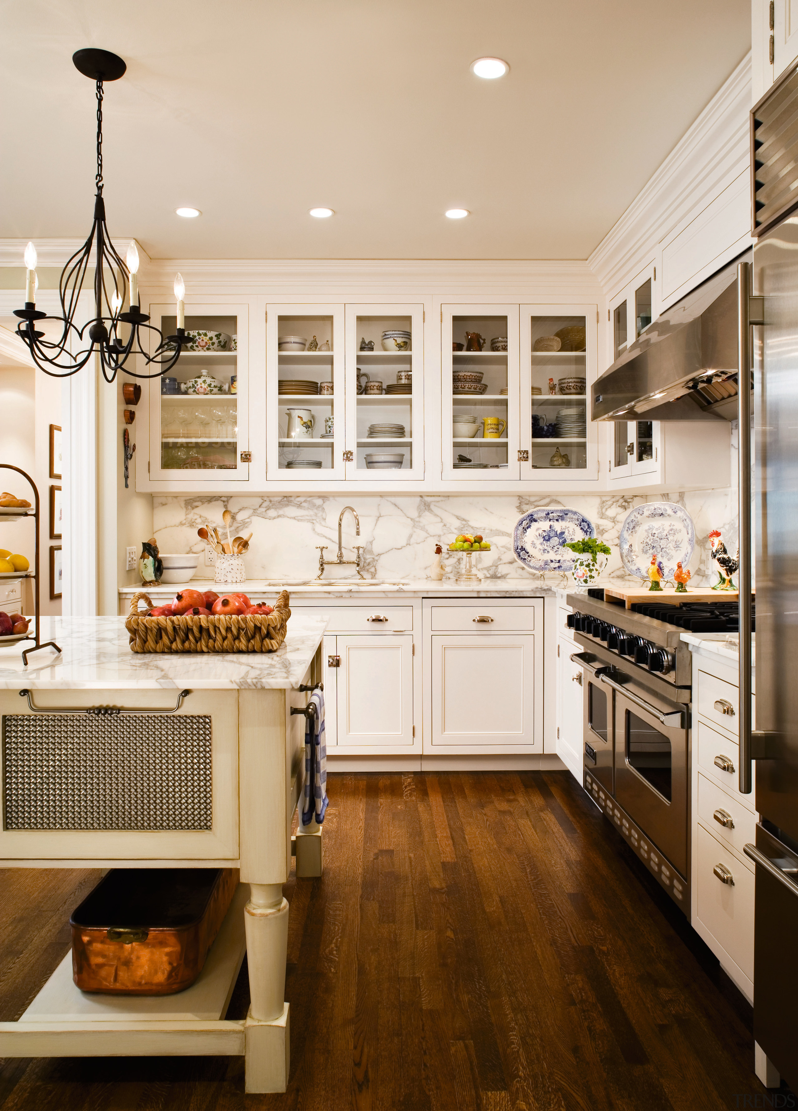 A view of the custom timber cabinetry designed cabinetry, countertop, cuisine classique, floor, flooring, hardwood, home, interior design, kitchen, room, wood flooring, white, brown