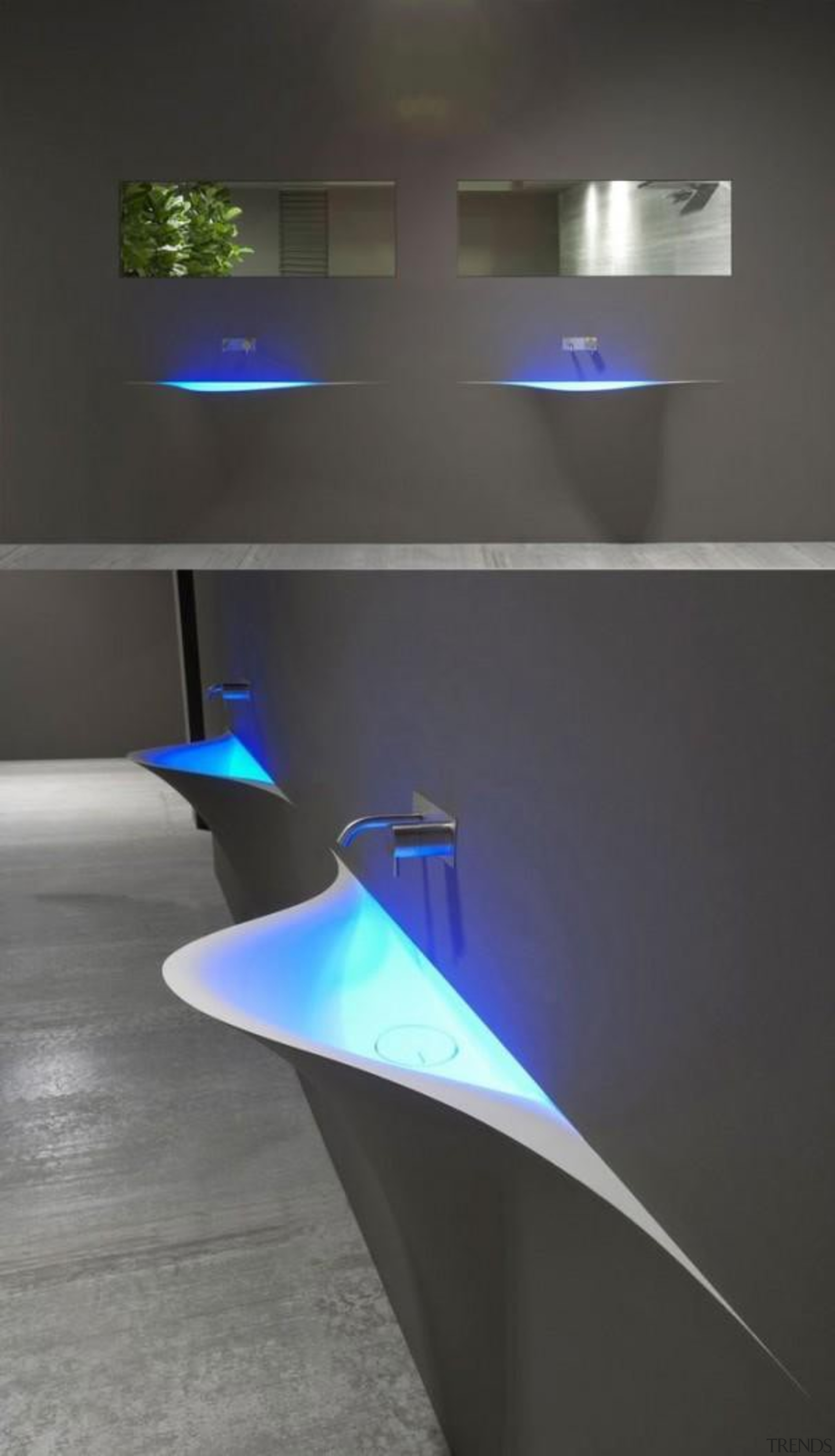 for a little bit of LED drama - light, lighting, product design, black, gray