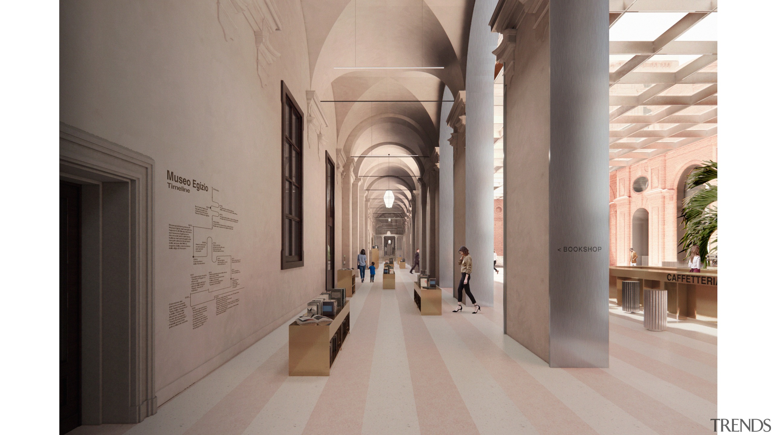 Urban Room arcade – © OMA. - Unwrapping 