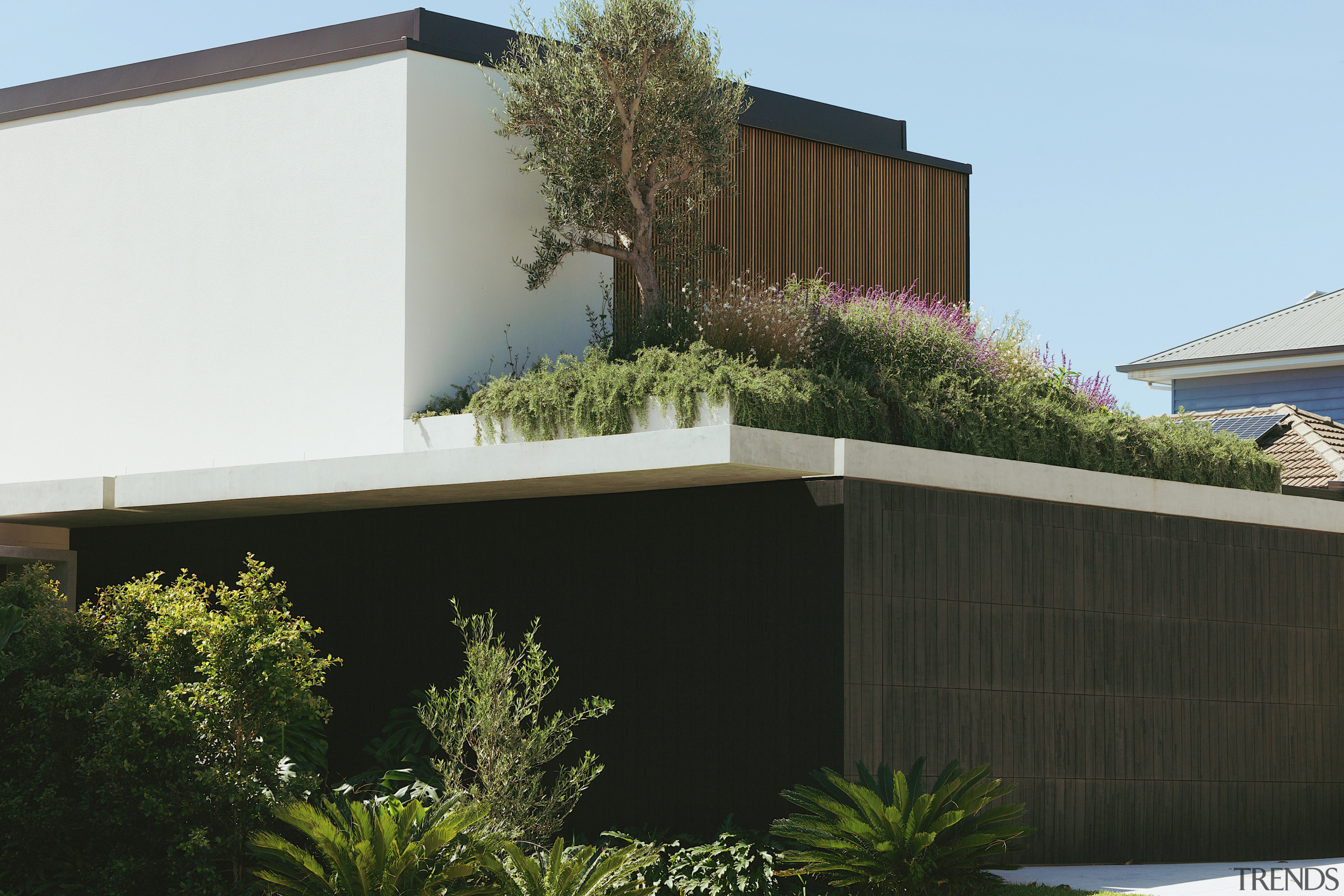 The exterior presents to the established streetscape as 