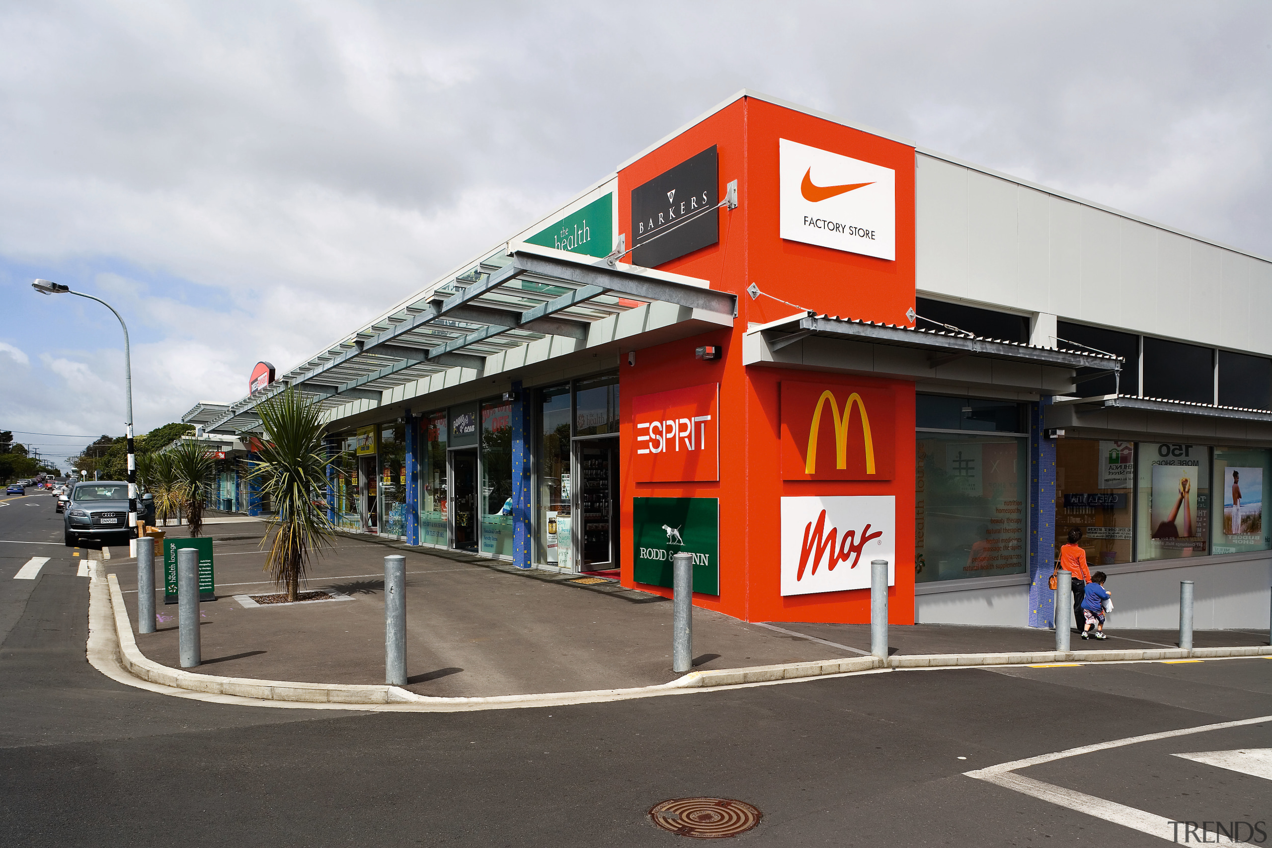 view of the new section of the dressmart white