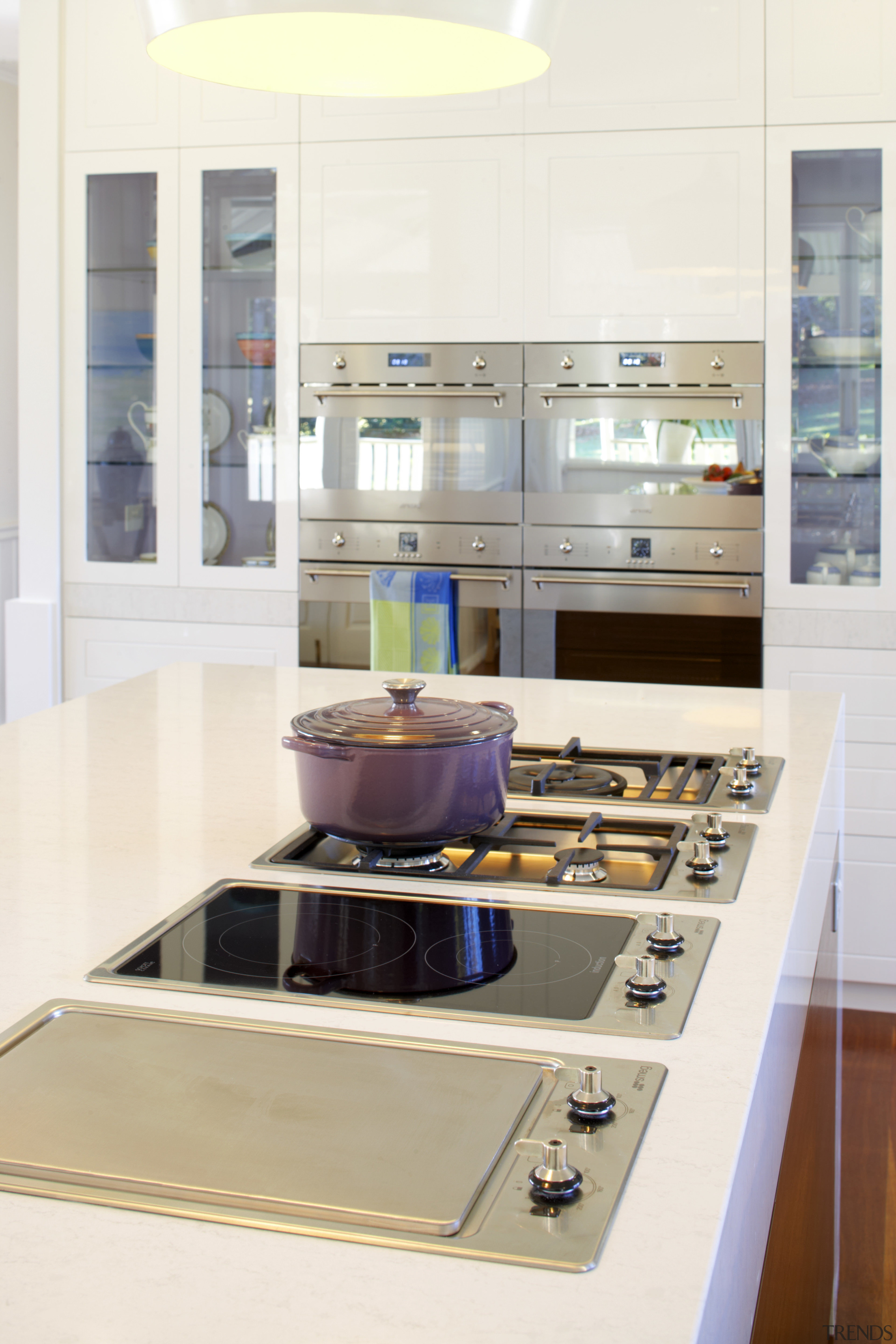 A variety of Smeg cooktop options are offered countertop, interior design, kitchen, product, product design, white