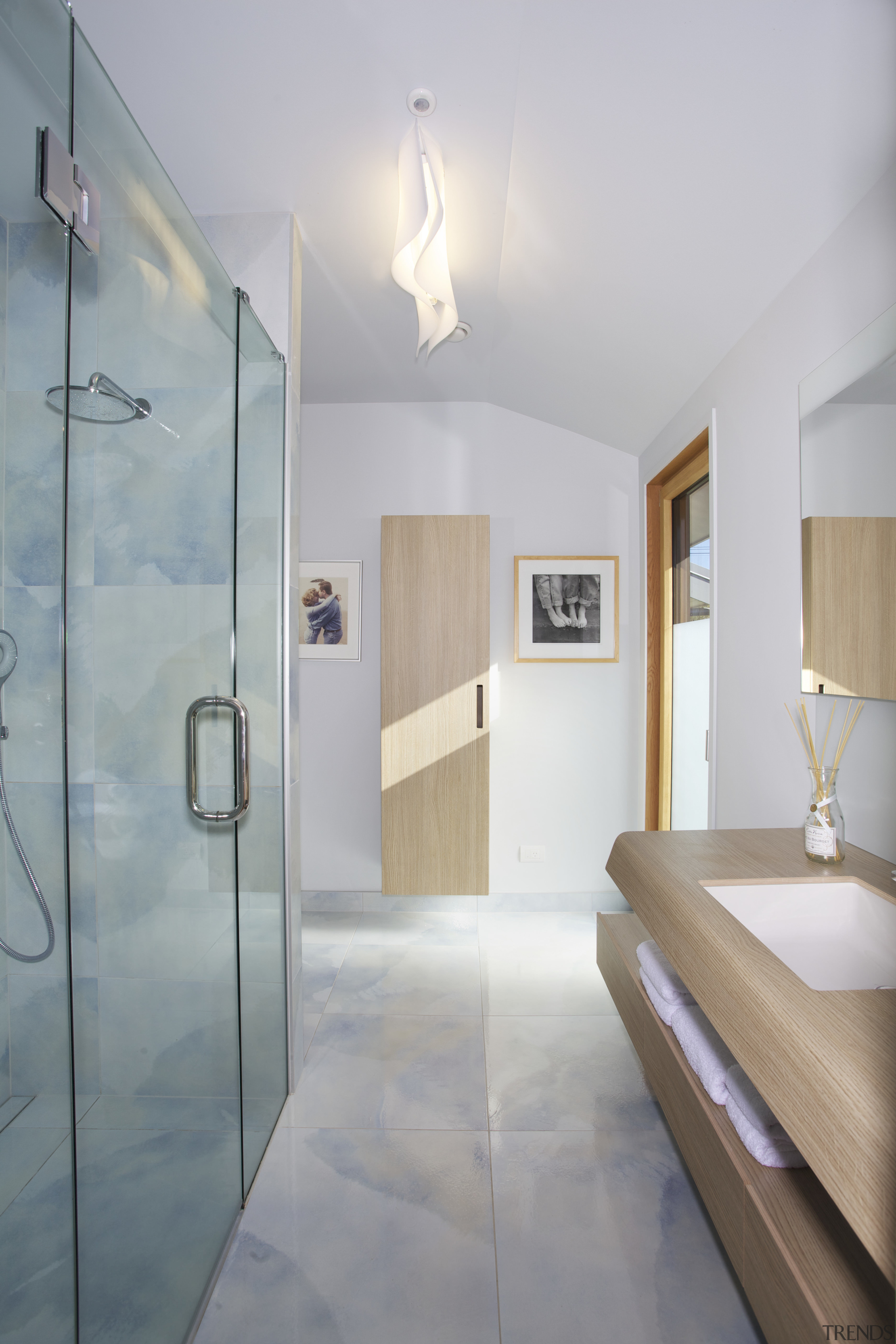 Airtight solution  the first vertified passive house architecture, bathroom, ceiling, daylighting, floor, home, house, interior design, property, real estate, room, gray