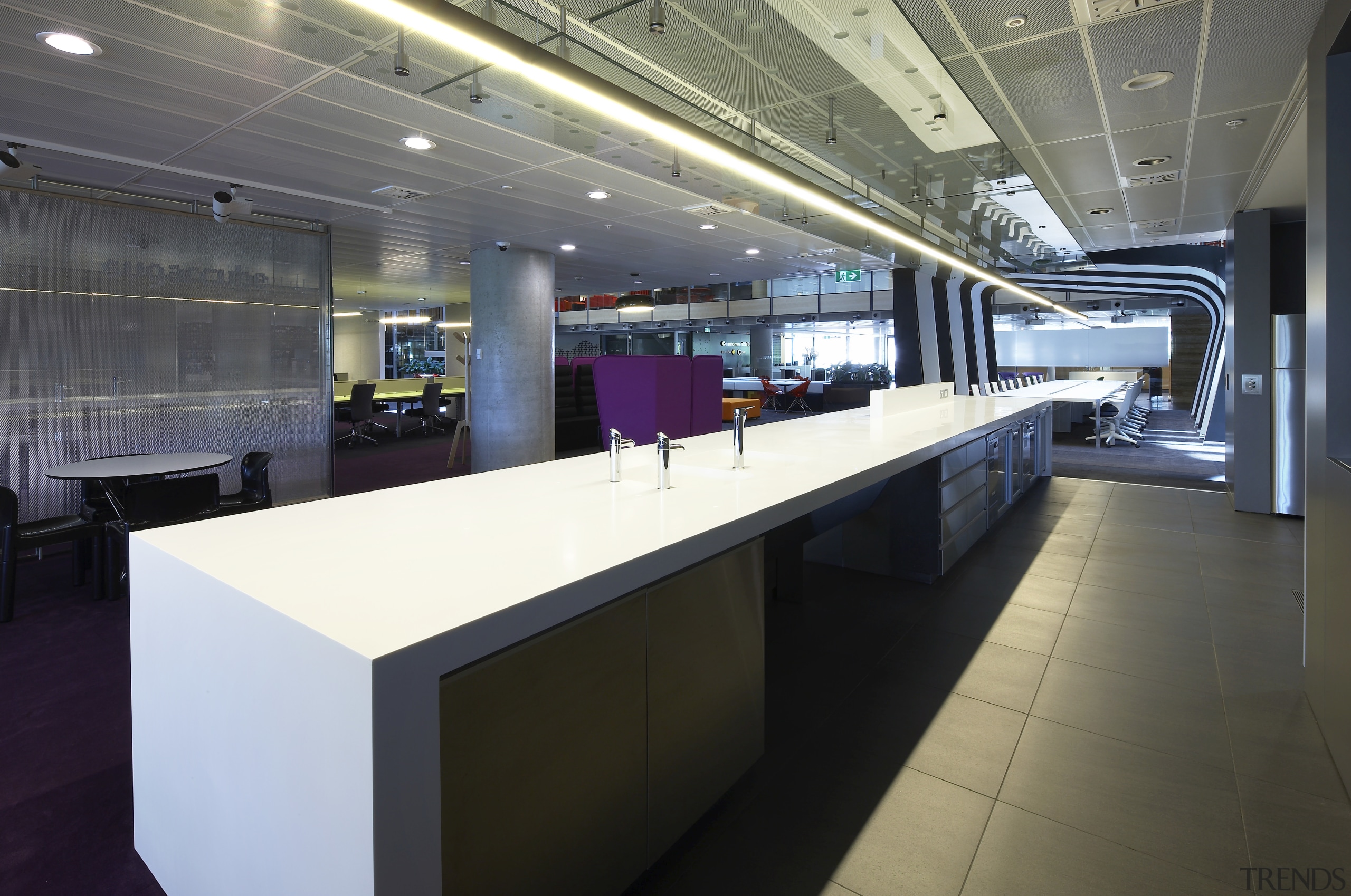 The Darling Quarter in Sydney was developed by interior design, black, gray