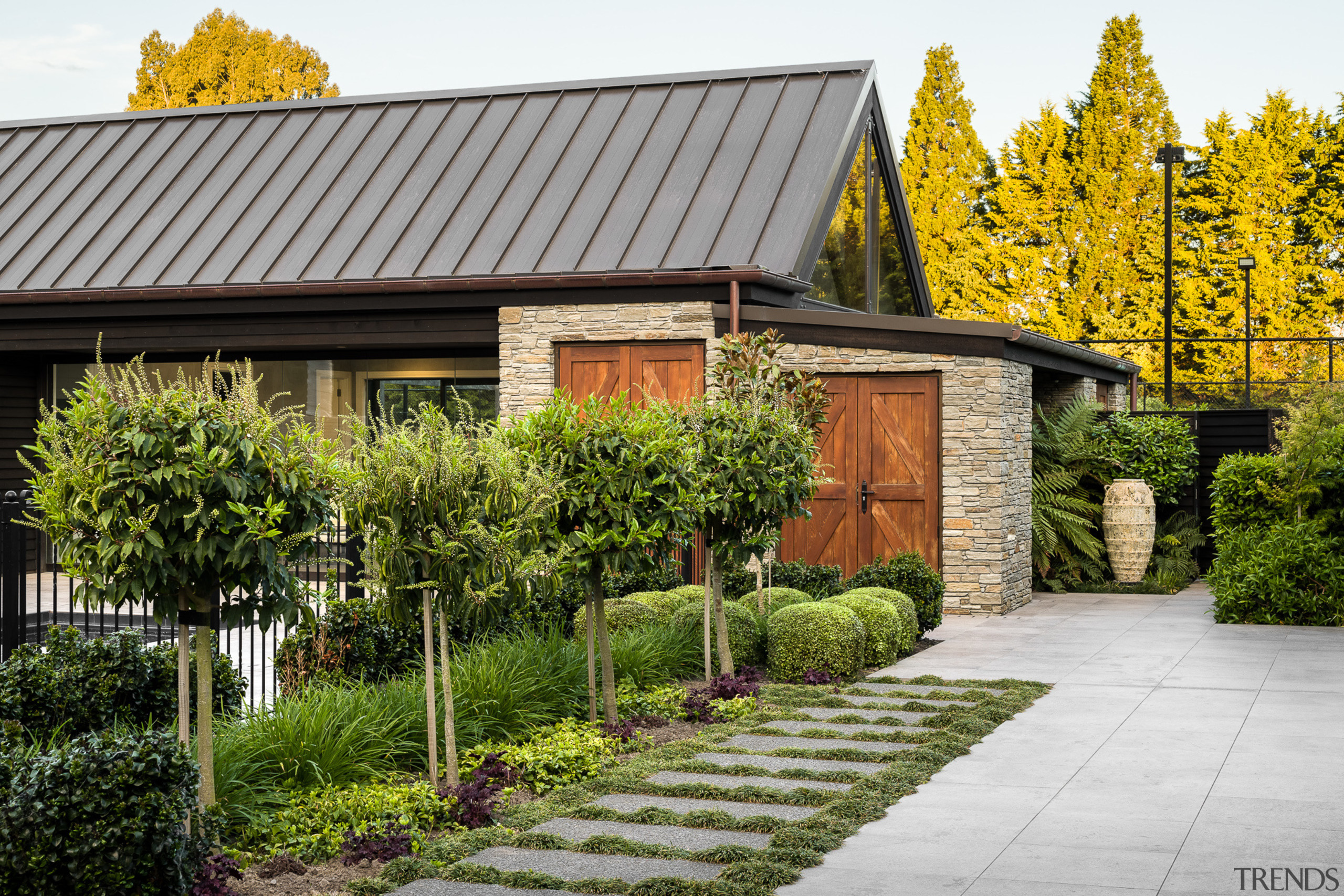 The landscape architects were able to create a 