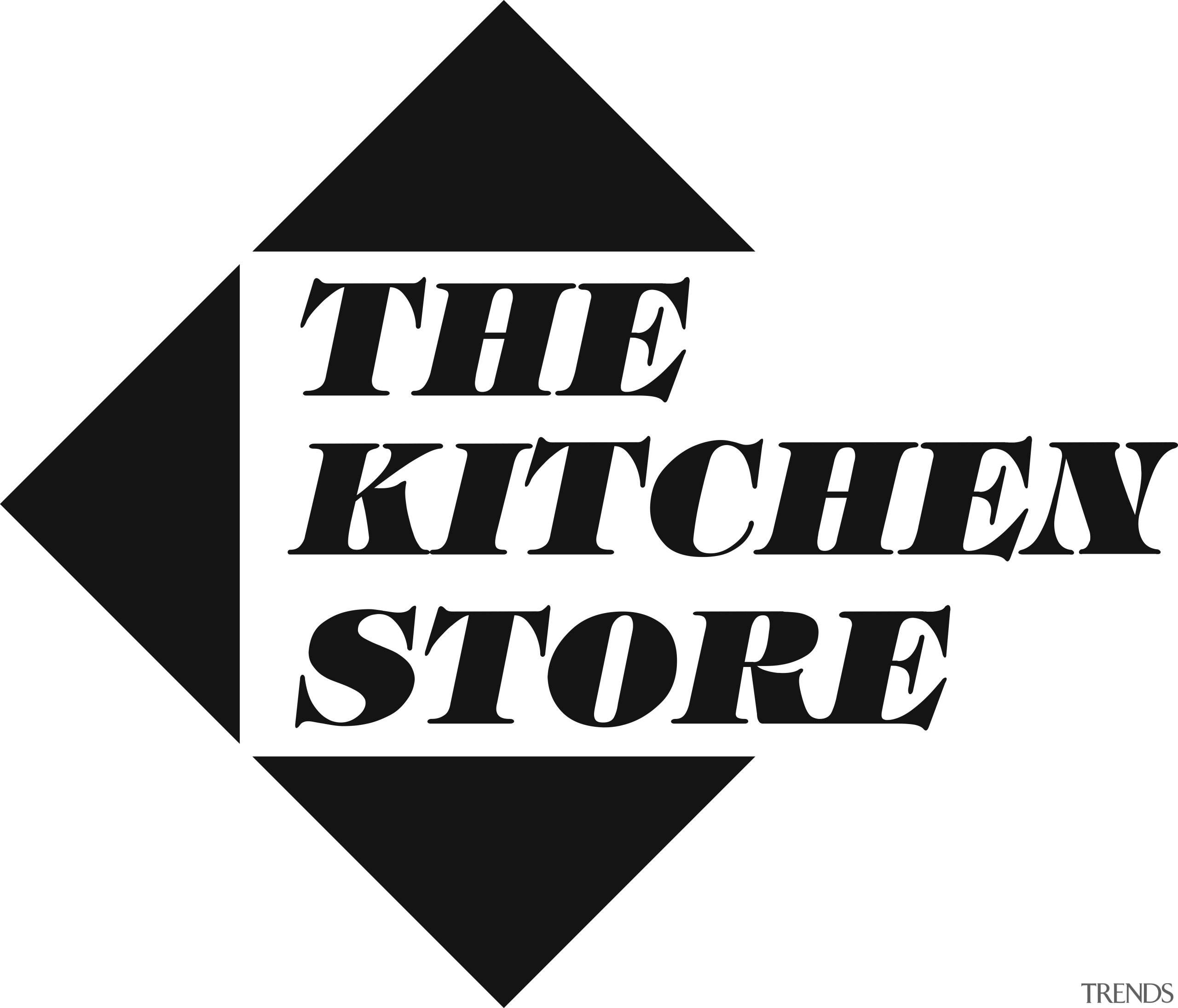 Kitchen store logo - Kitchen store logo - area, black and white, brand, design, font, graphics, line, logo, product, text, white, black