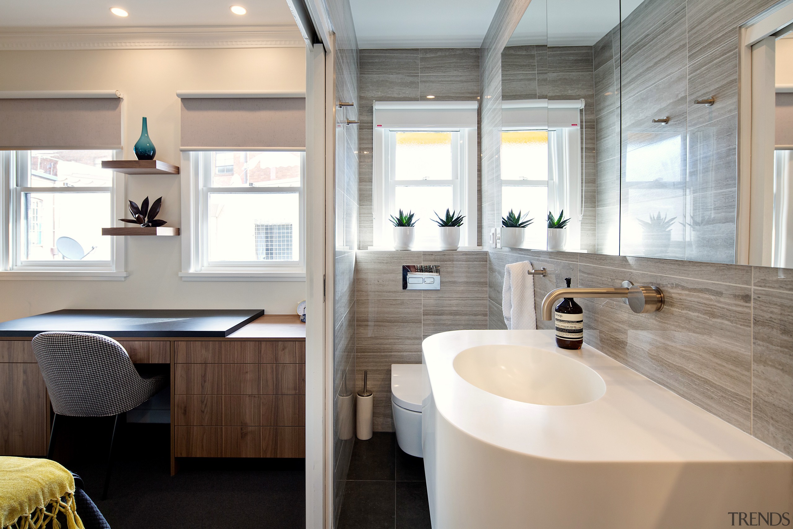 The designers introduced the latest tapware and a 