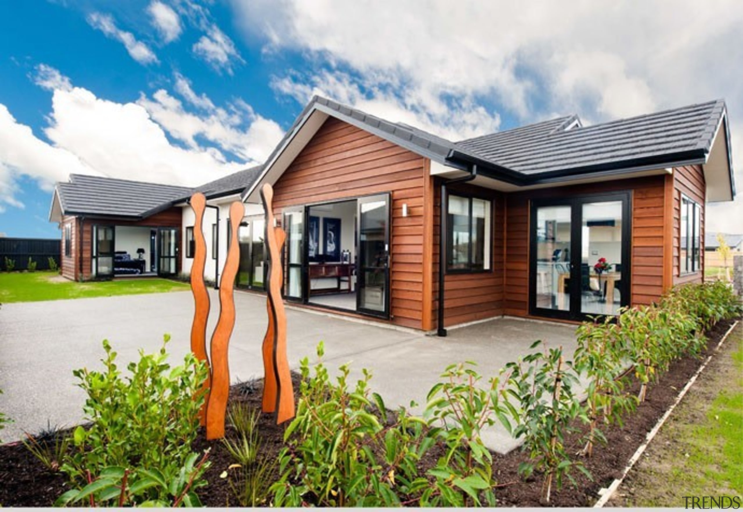 Landmark Homes Abel Tasman Design - Landmark Homes cottage, estate, facade, home, house, property, real estate, residential area, white