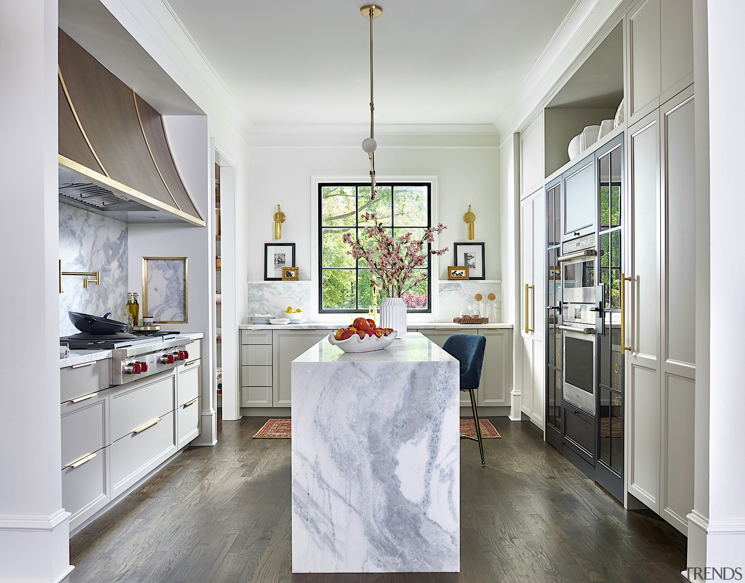 The kitchen is designed to look its best 