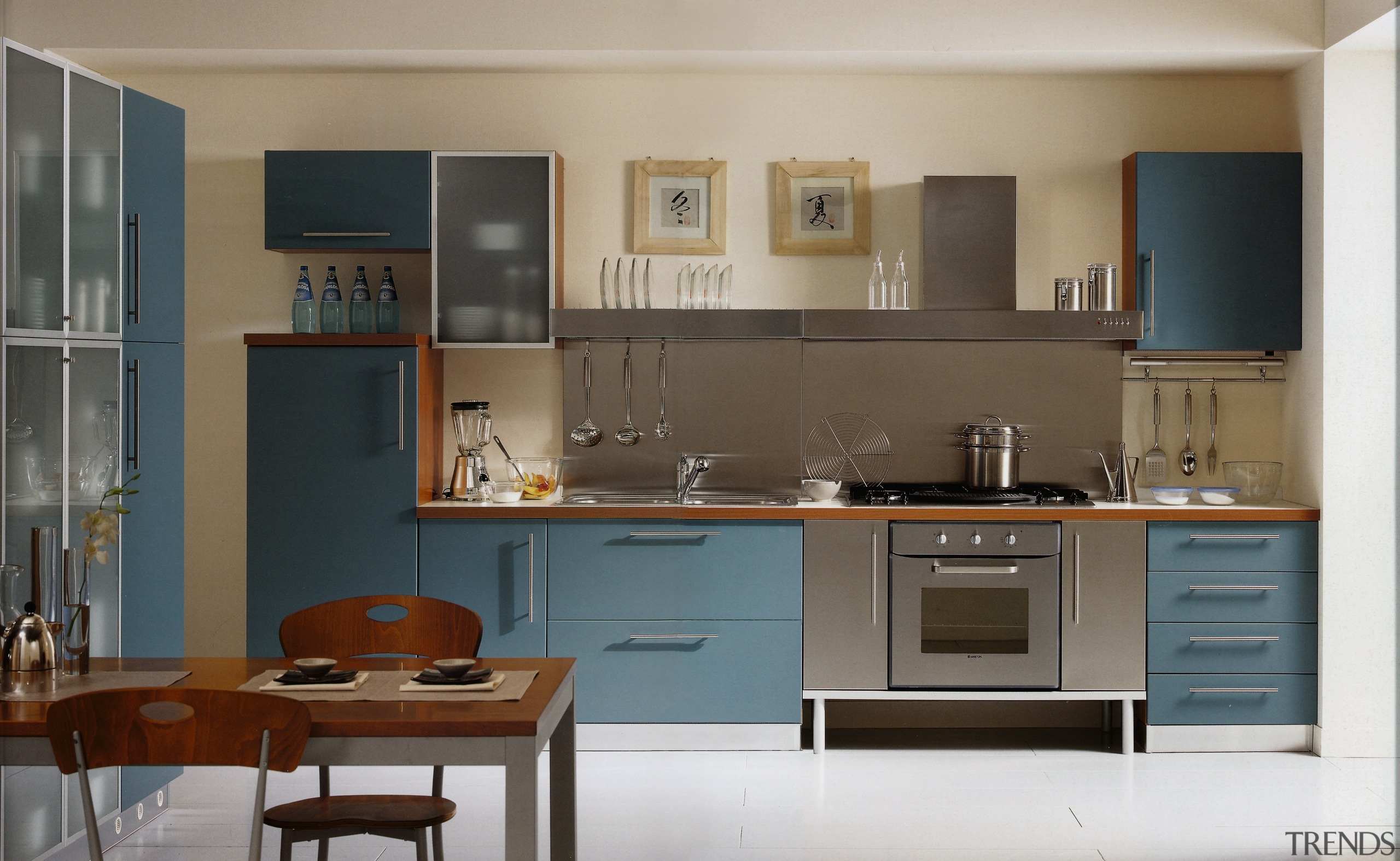 A contemporary kitchen from Diemme USA - A cabinetry, countertop, cuisine classique, furniture, interior design, kitchen, room, gray