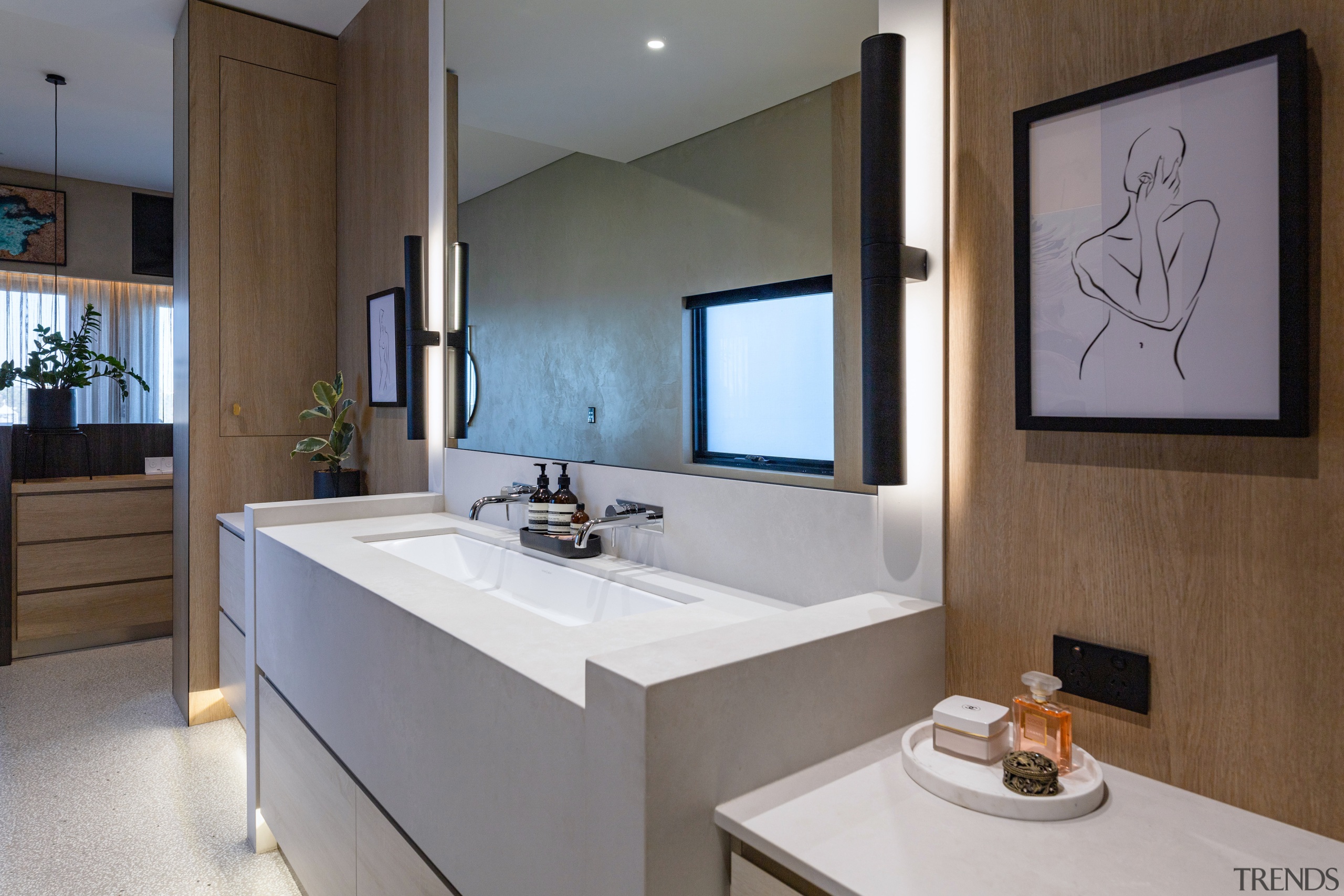 Looking back to the master bedroom. - Showered 