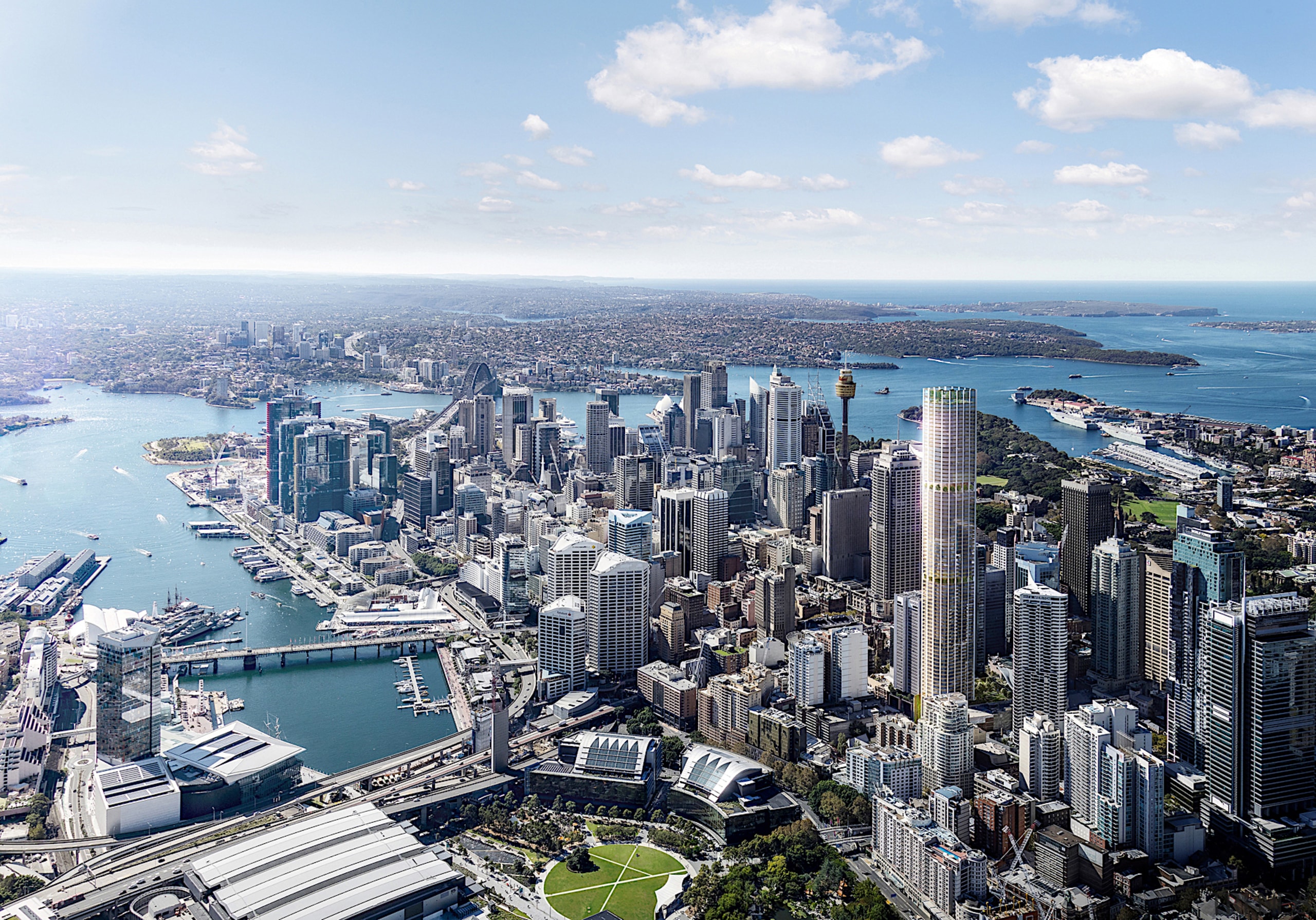 The tower will be 270 metres above ground, 