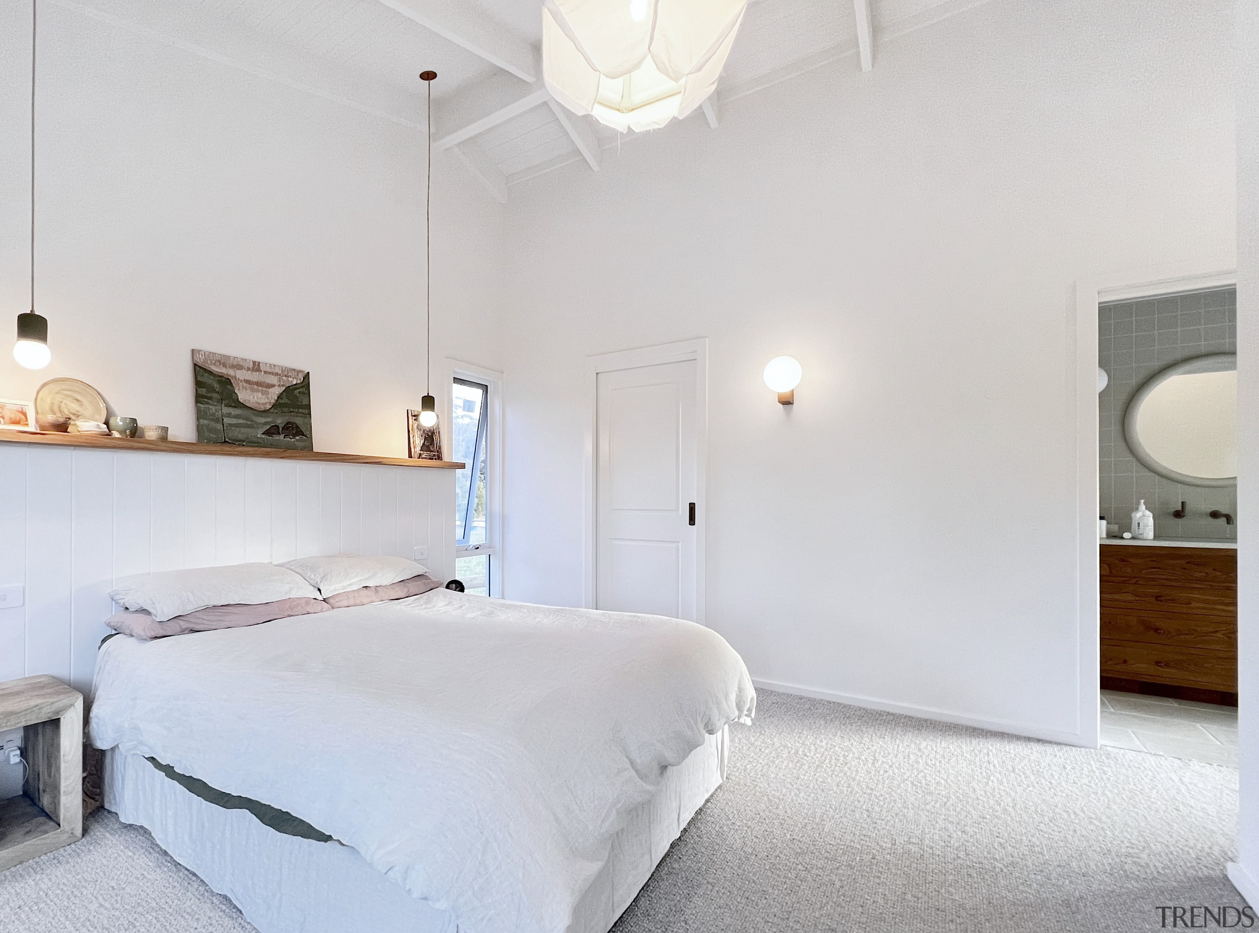 The light and airy master bedroom. - Respite 