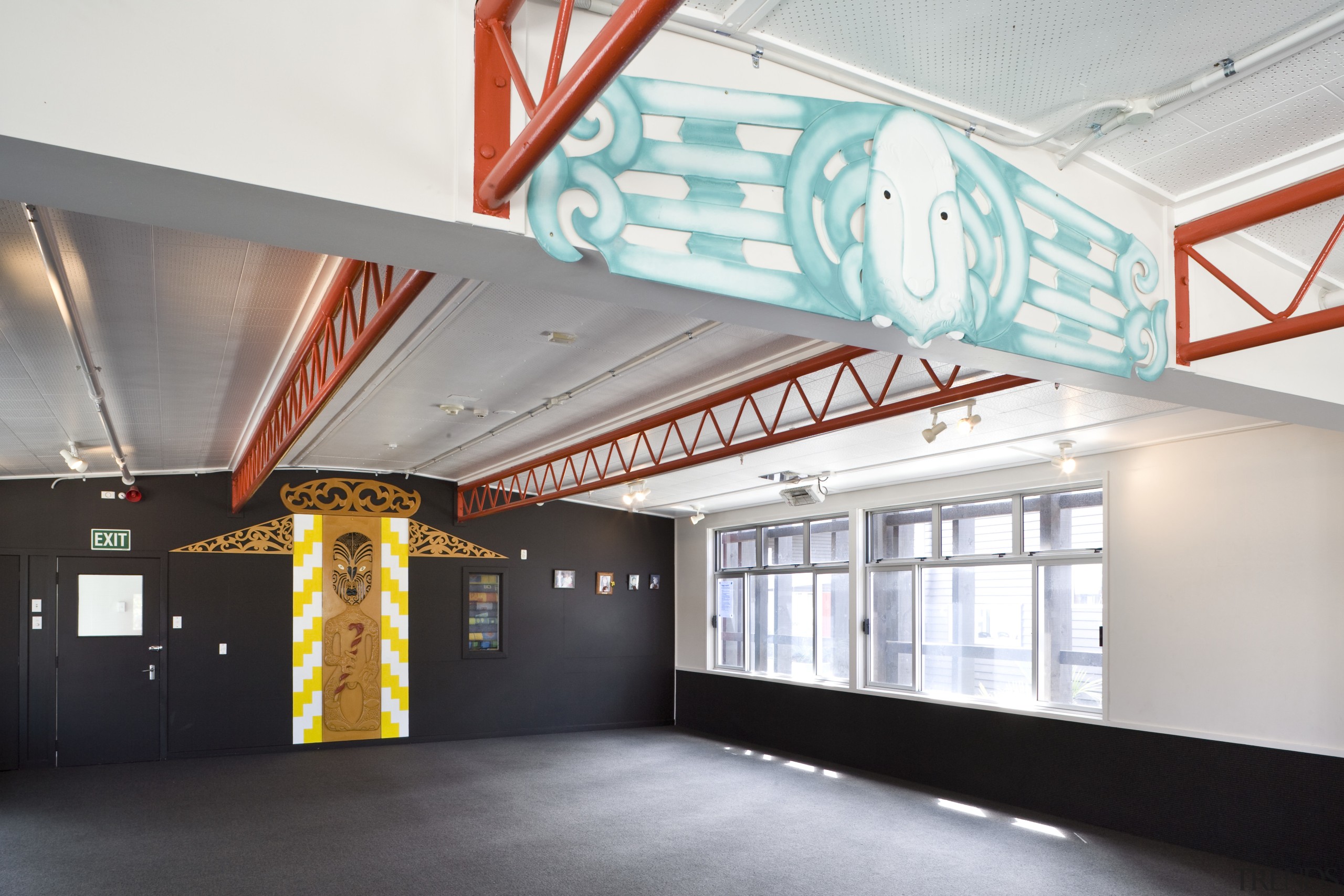 Images of Te Whanua O Tupuranga School, which ceiling, daylighting, interior design, structure, white