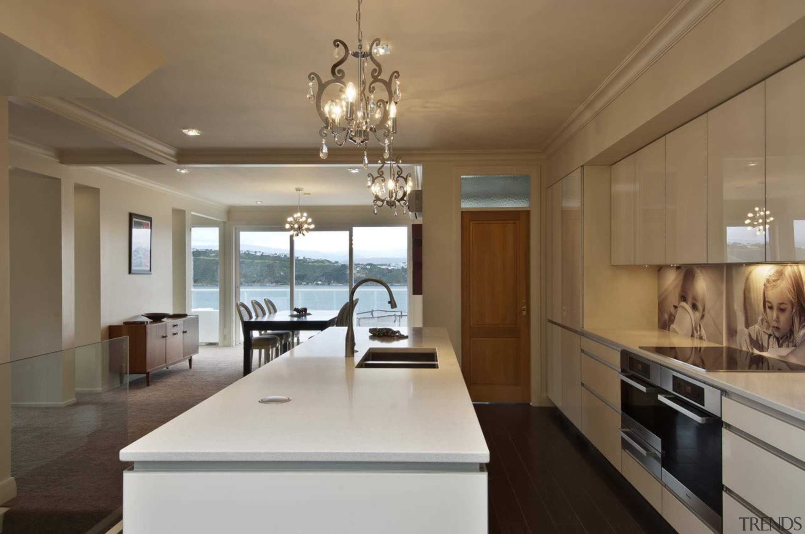 Hataitai Kitchen - Hataitai Kitchen - ceiling | ceiling, countertop, cuisine classique, interior design, kitchen, real estate, room, window, brown, gray